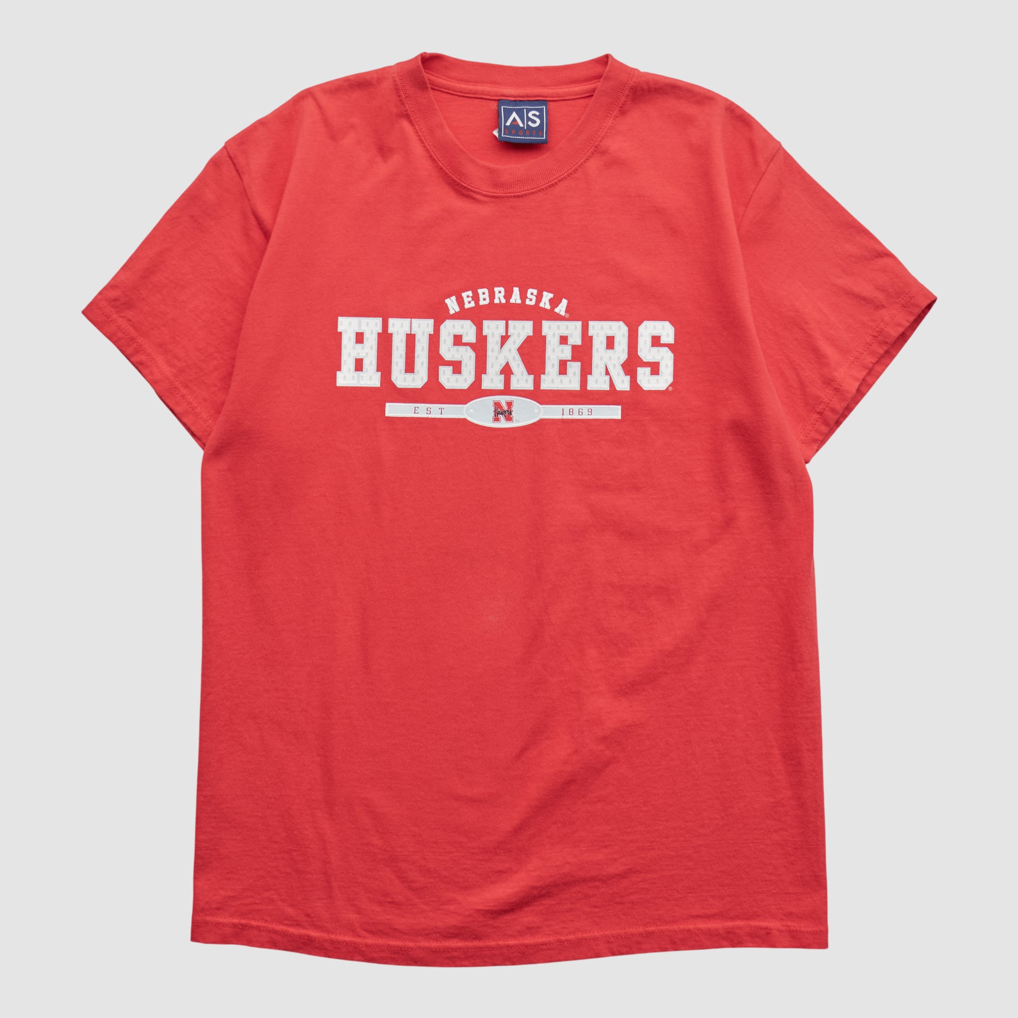 Nebraska Huskers AS Sports 2000s T-shirt - Red - S