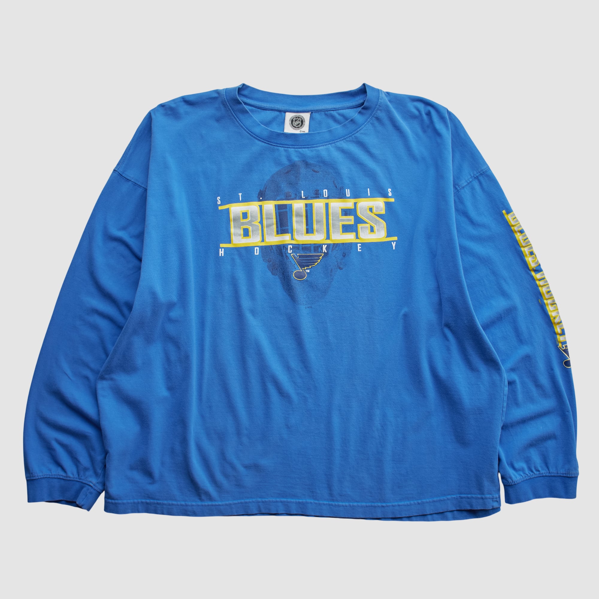 St. Louis Blues NHL 2010s Long Sleeve T-shirt - Blue - 2XL