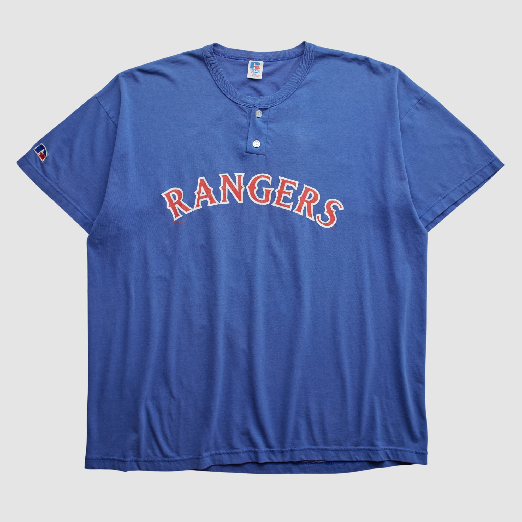Texas Rangers Russell 2000s T-shirt - Blue - 2XL