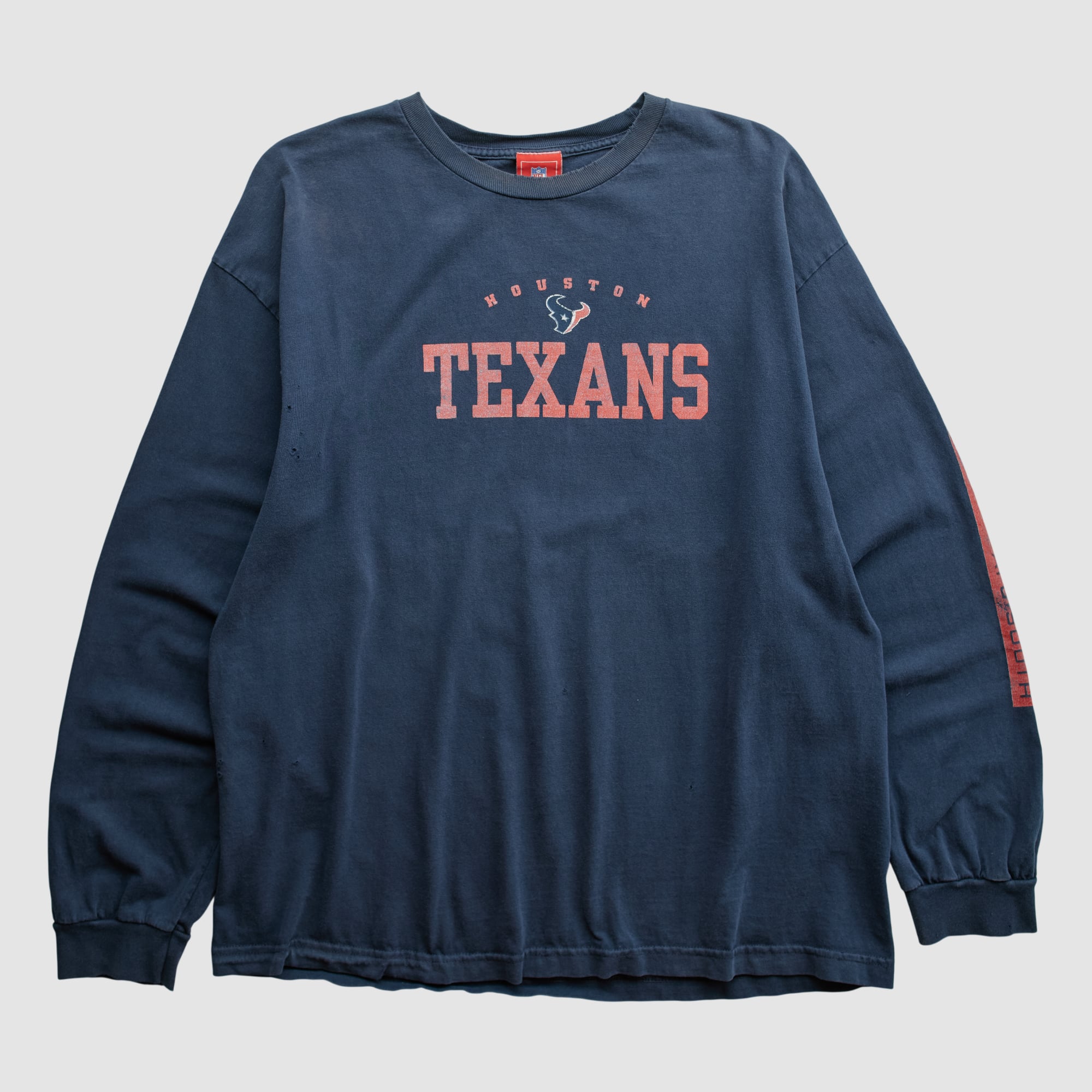 Houston Texans NFL 2000s Long Sleeve T-shirt - Navy - 2XL