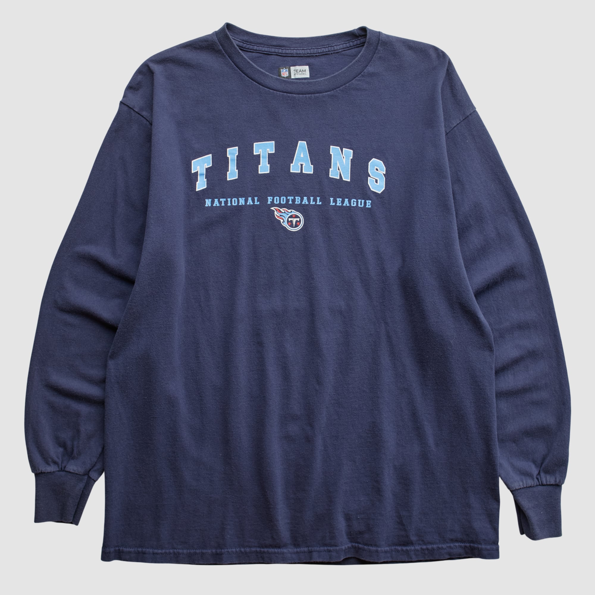 Tennessee Titans NFL 2010s Long Sleeve T-shirt - Navy - M