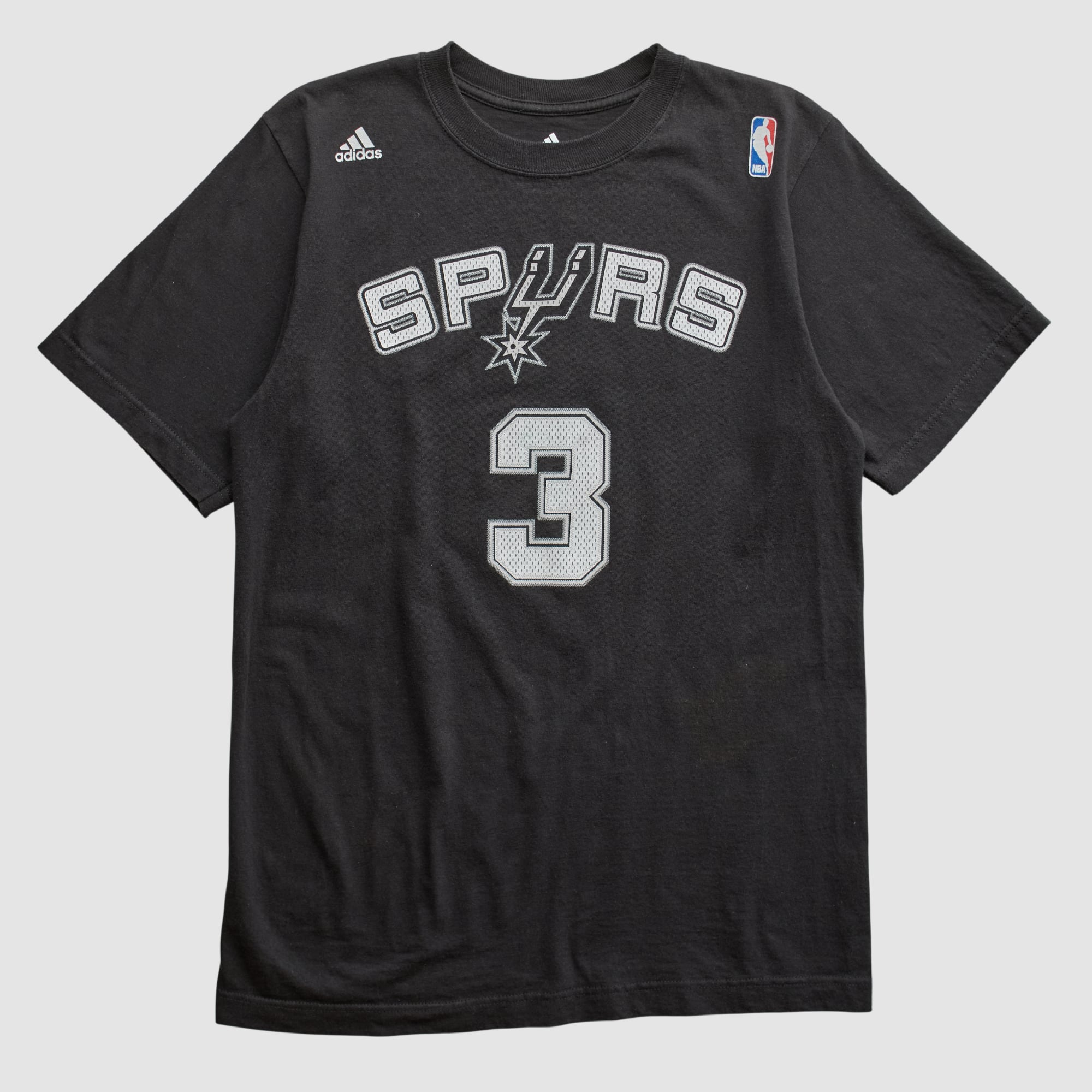 San Antonio Spurs Adidas 2010s T-shirt - Black - S
