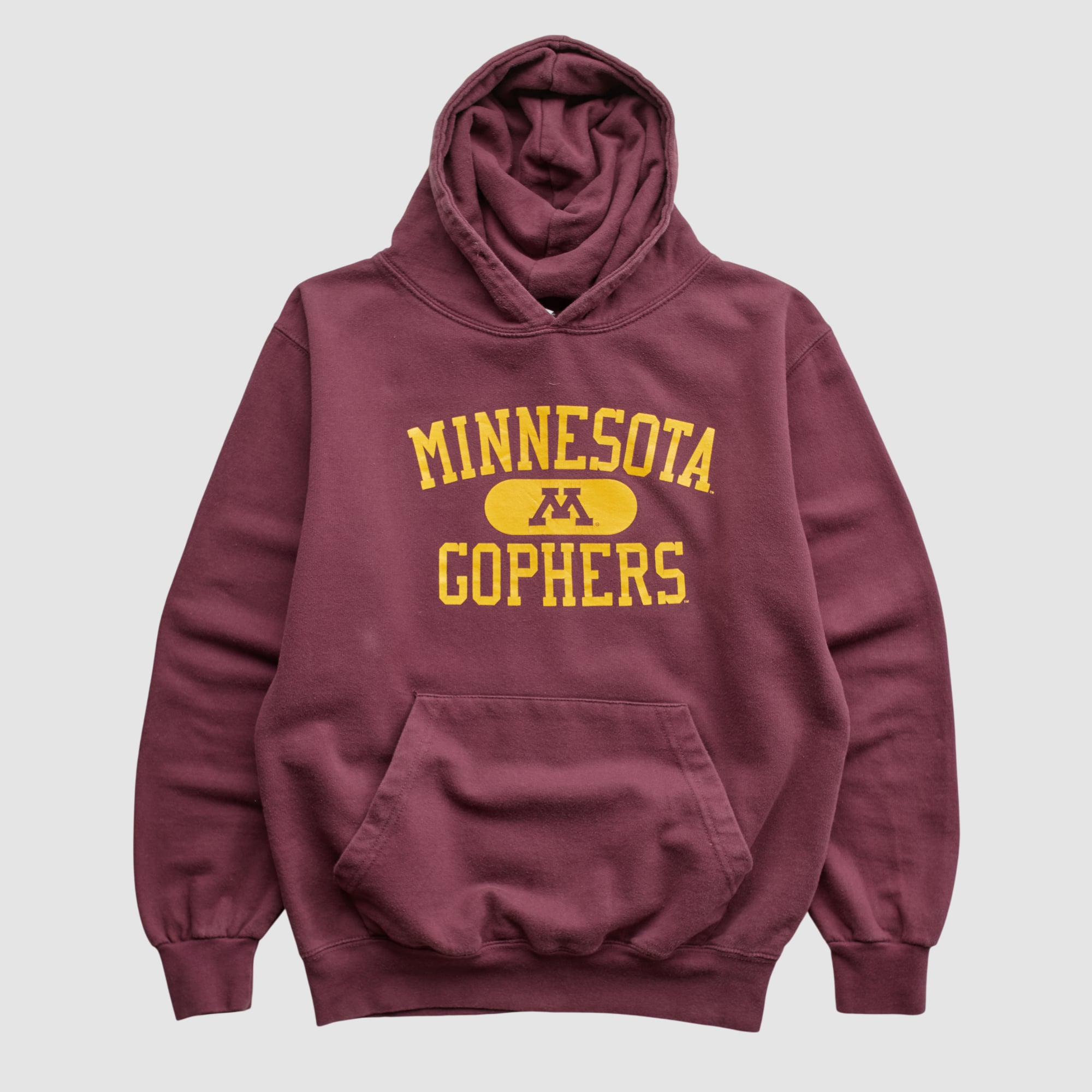 Minnesota Golden Gophers Cotton Exchange 2010s Hooded Pullover Sweatshirt - Maroon - XXS