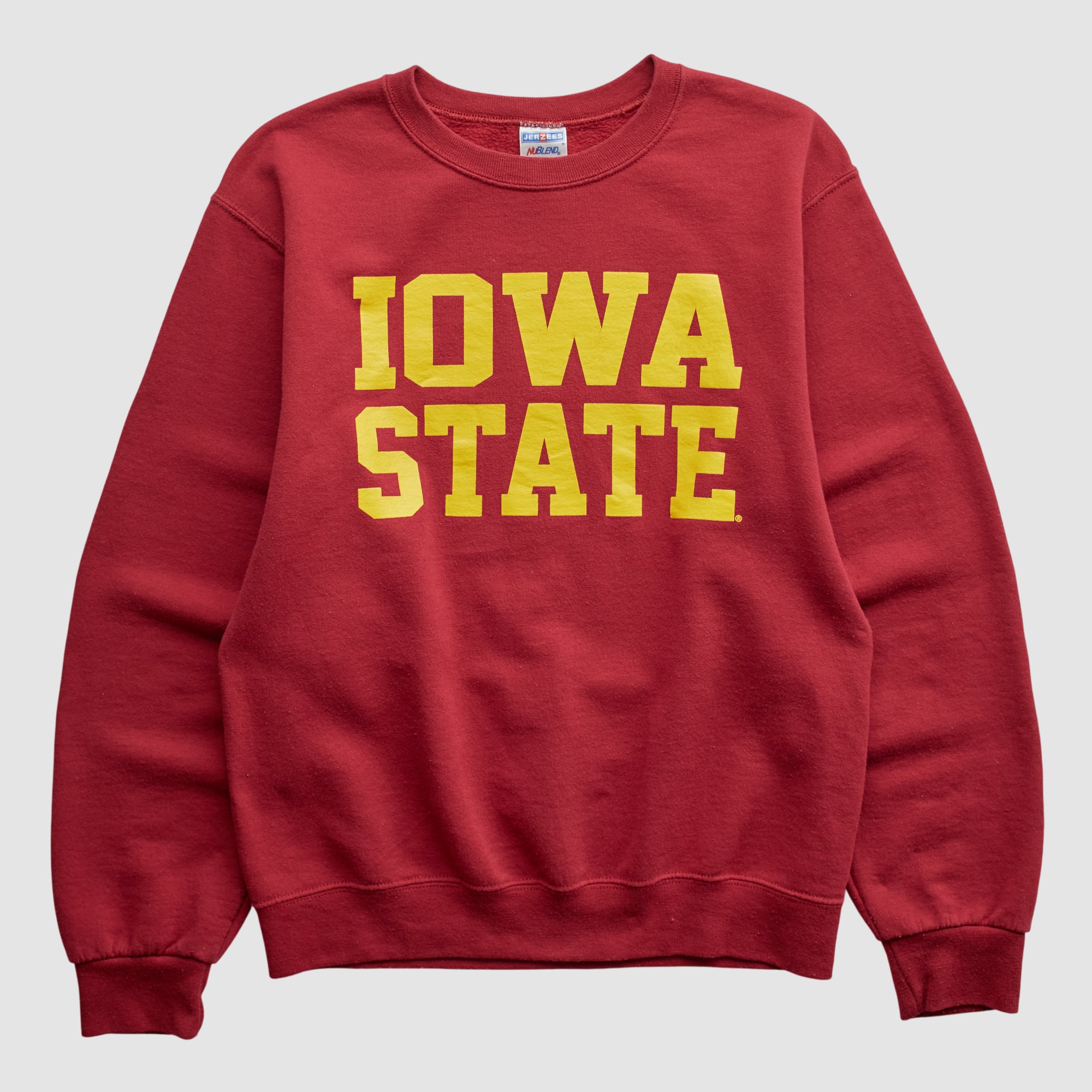 Iowa State Cyclones Jerzees 2010s Pullover Sweatshirt - Red - XXS