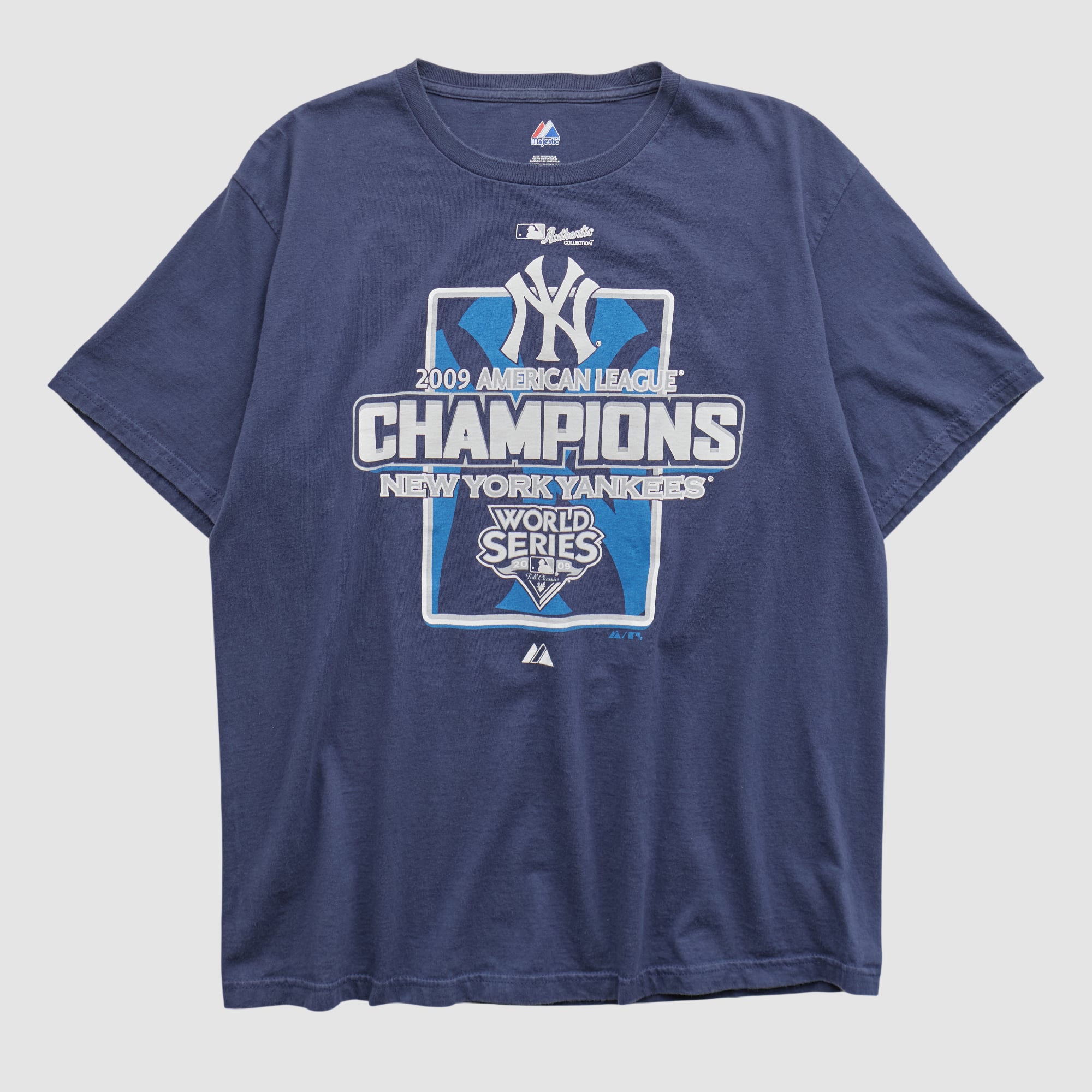 New York Yankees Majestic 2009 T-shirt - Navy - L