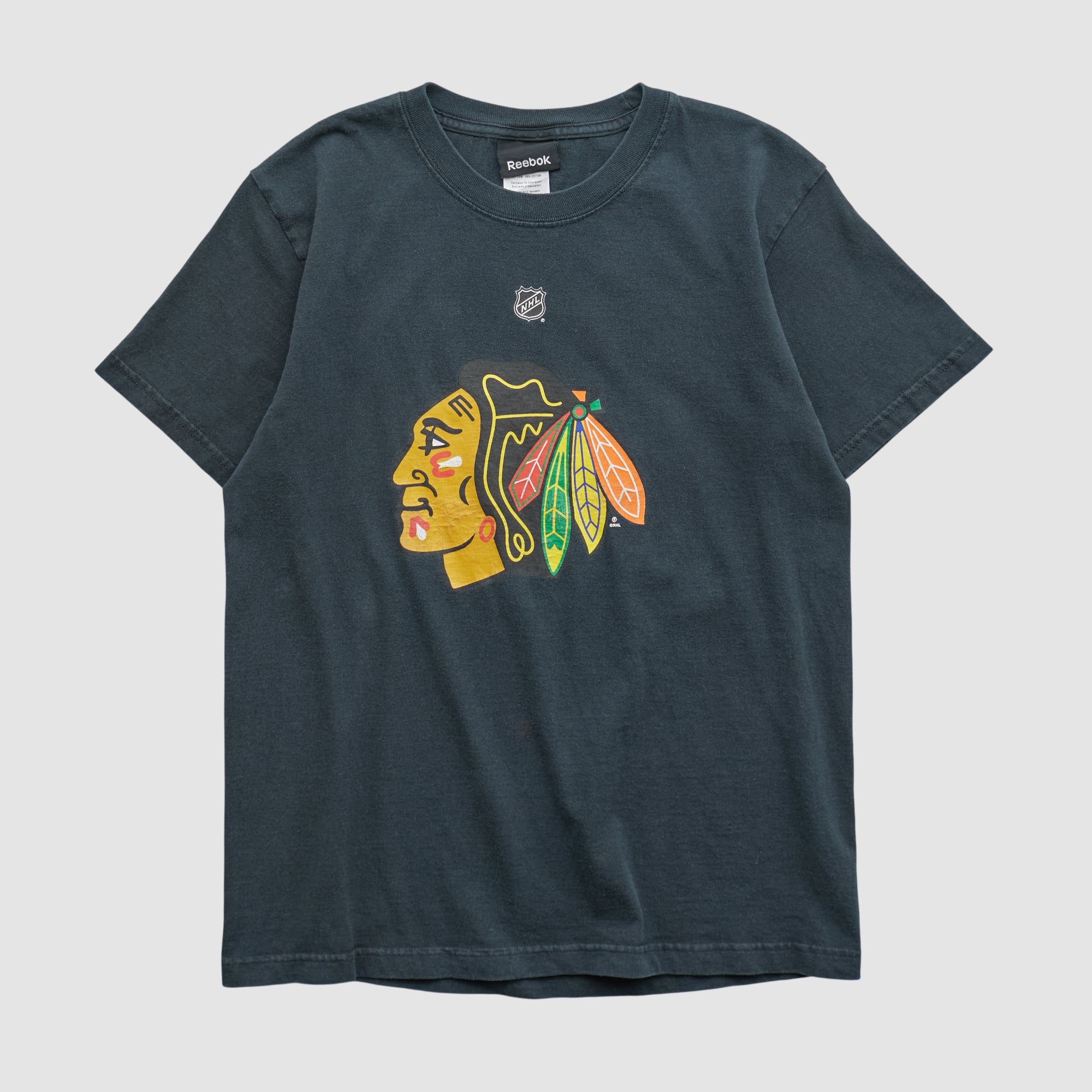 Chicago Blackhawks Reebok 2000s T-shirt - Black - S
