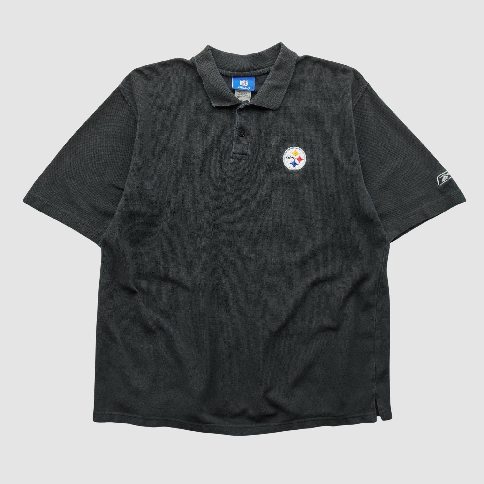 Pittsburgh Steelers NFL 2000s Polo - Black - 2XL