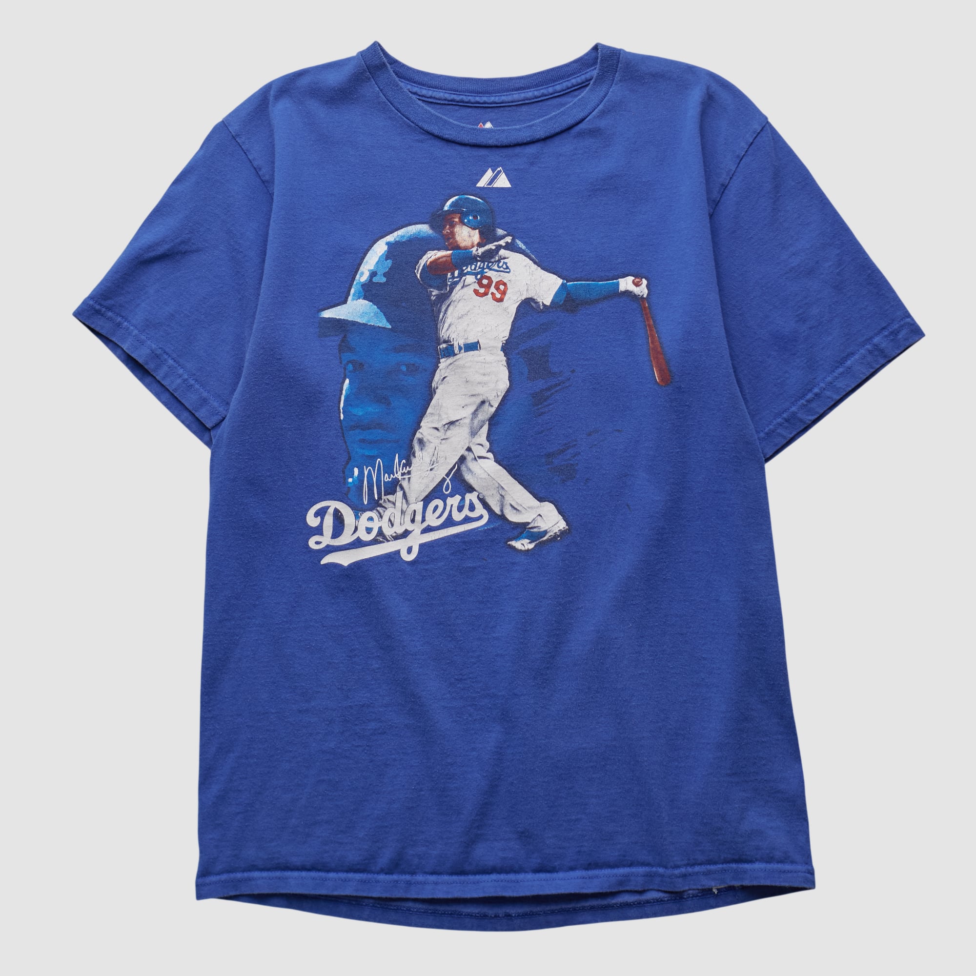 Los Angeles Dodgers Majestic 2010s T-shirt - Blue - XS