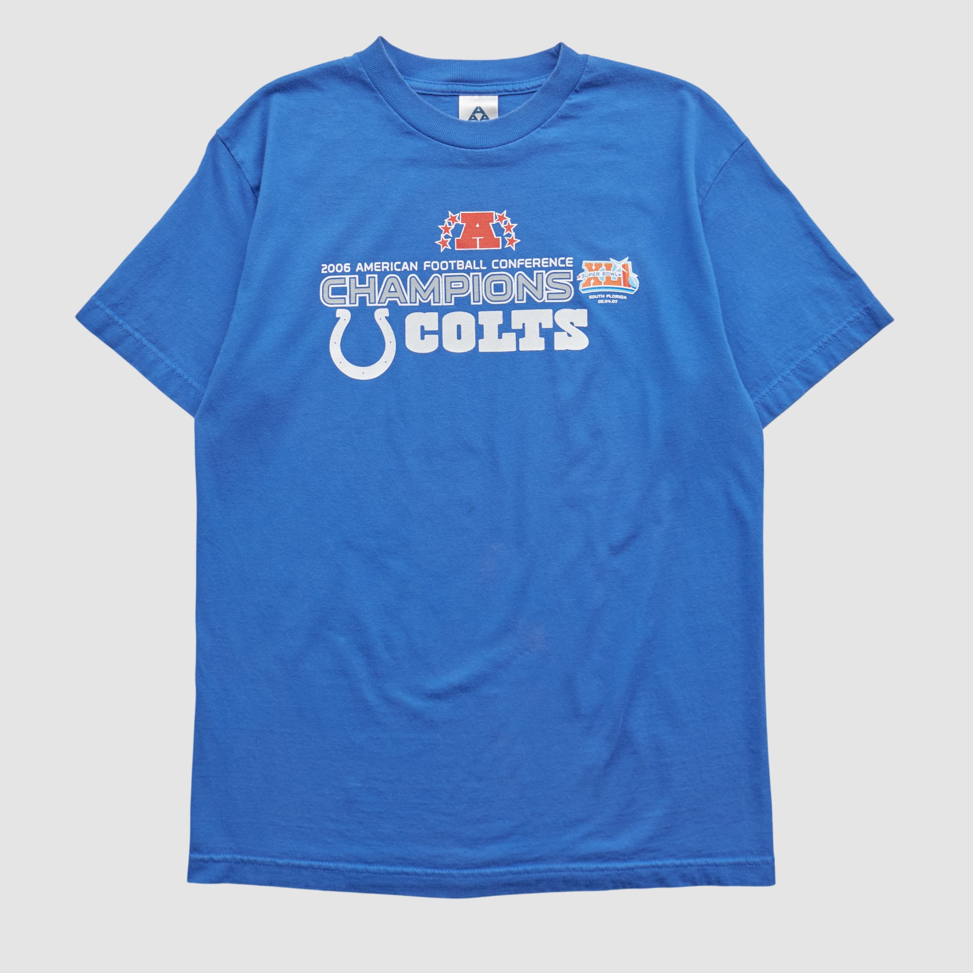 Indianapolis Colts Alstyle 2006 T-shirt - Blue - M