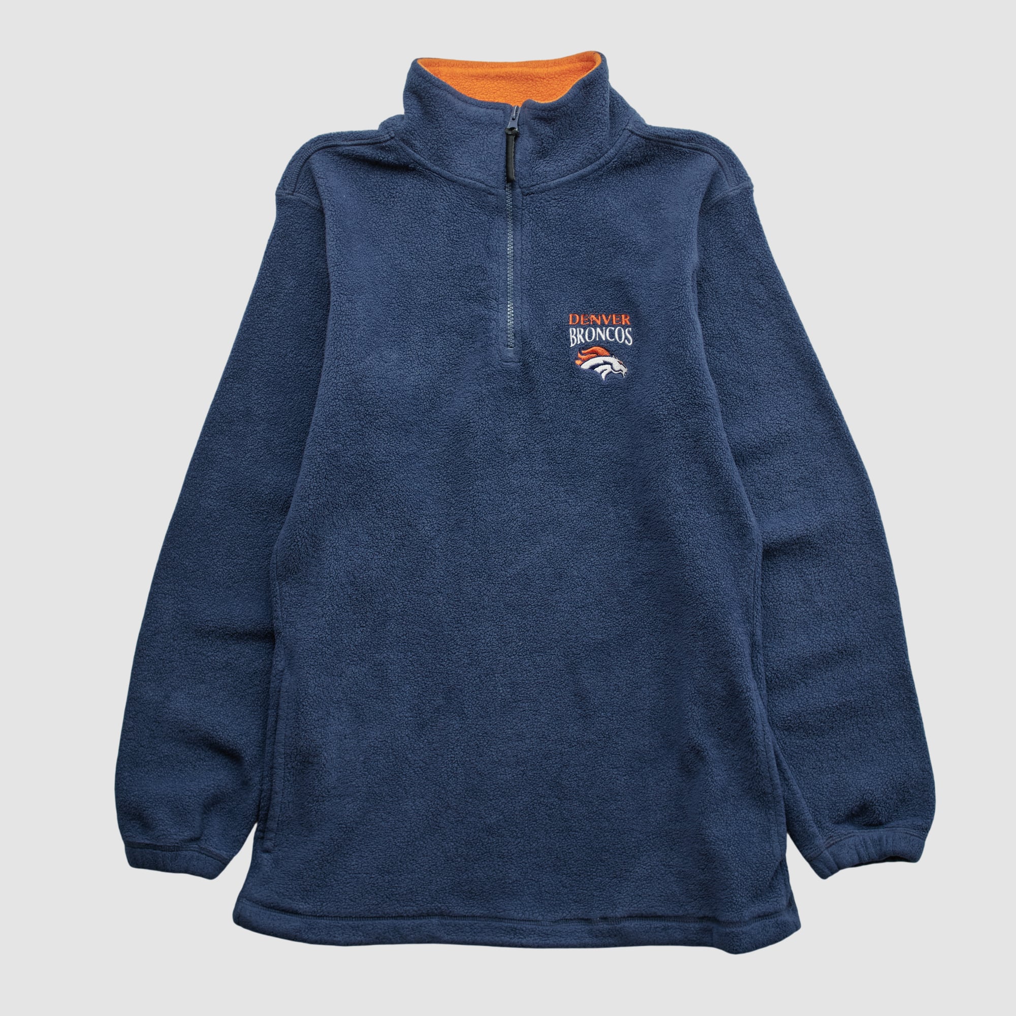 Denver Broncos NFL 2000s 1/4 Zip Sweatshirt - Navy - XXS