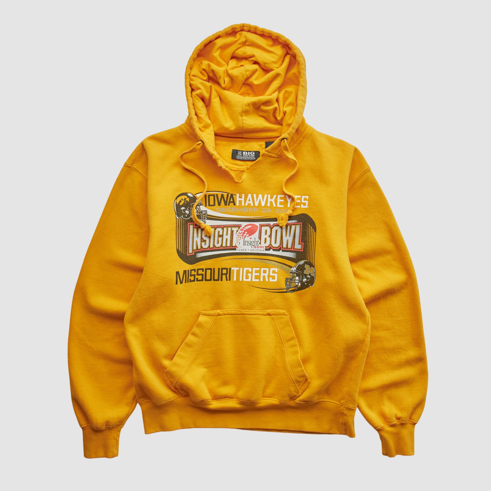 Insight Bowl Gear For Sports 2010s Hooded Pullover Sweatshirt - Yellow - XXS