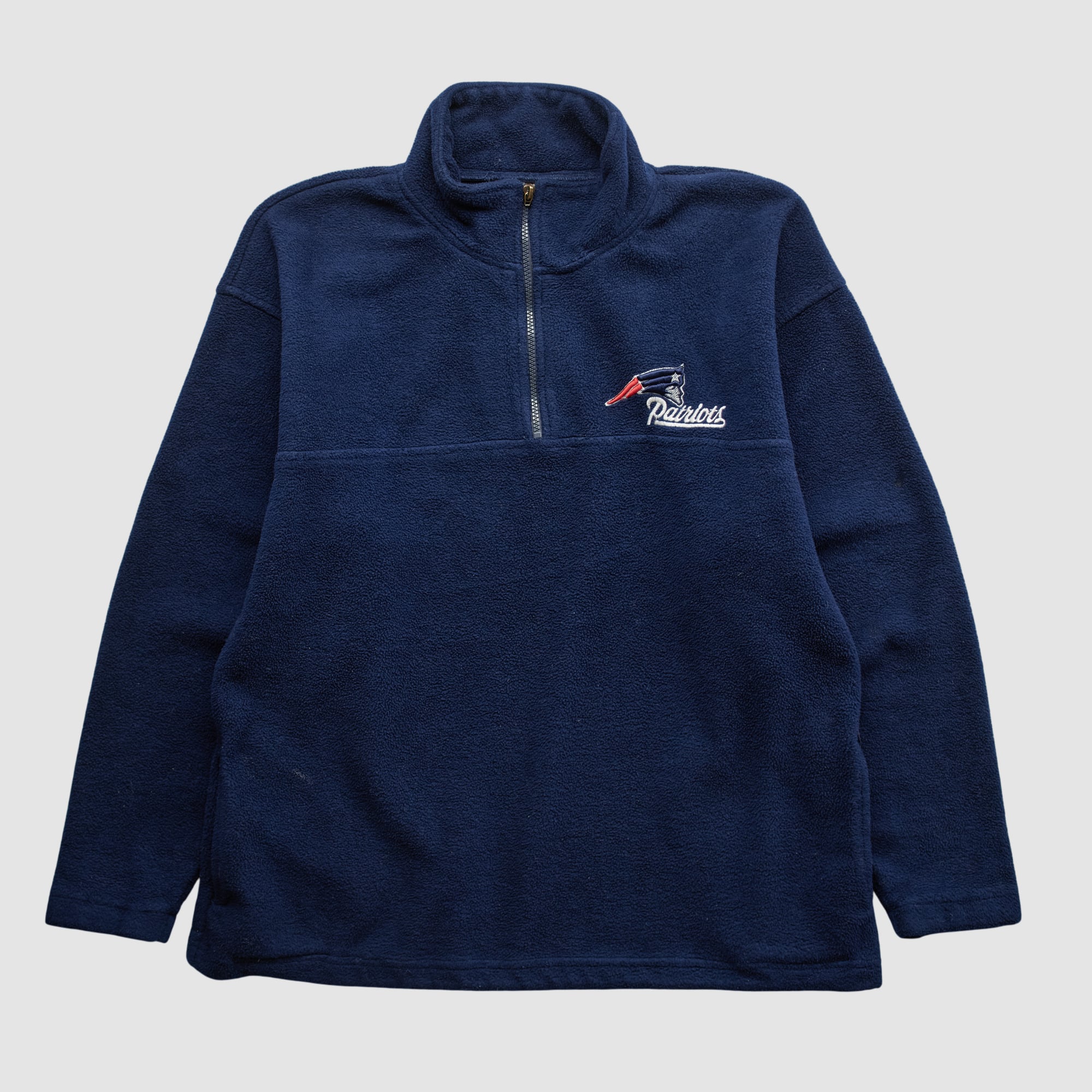 New England Patriots XNT 2000s 1/4 Zip Sweatshirt - Navy - M