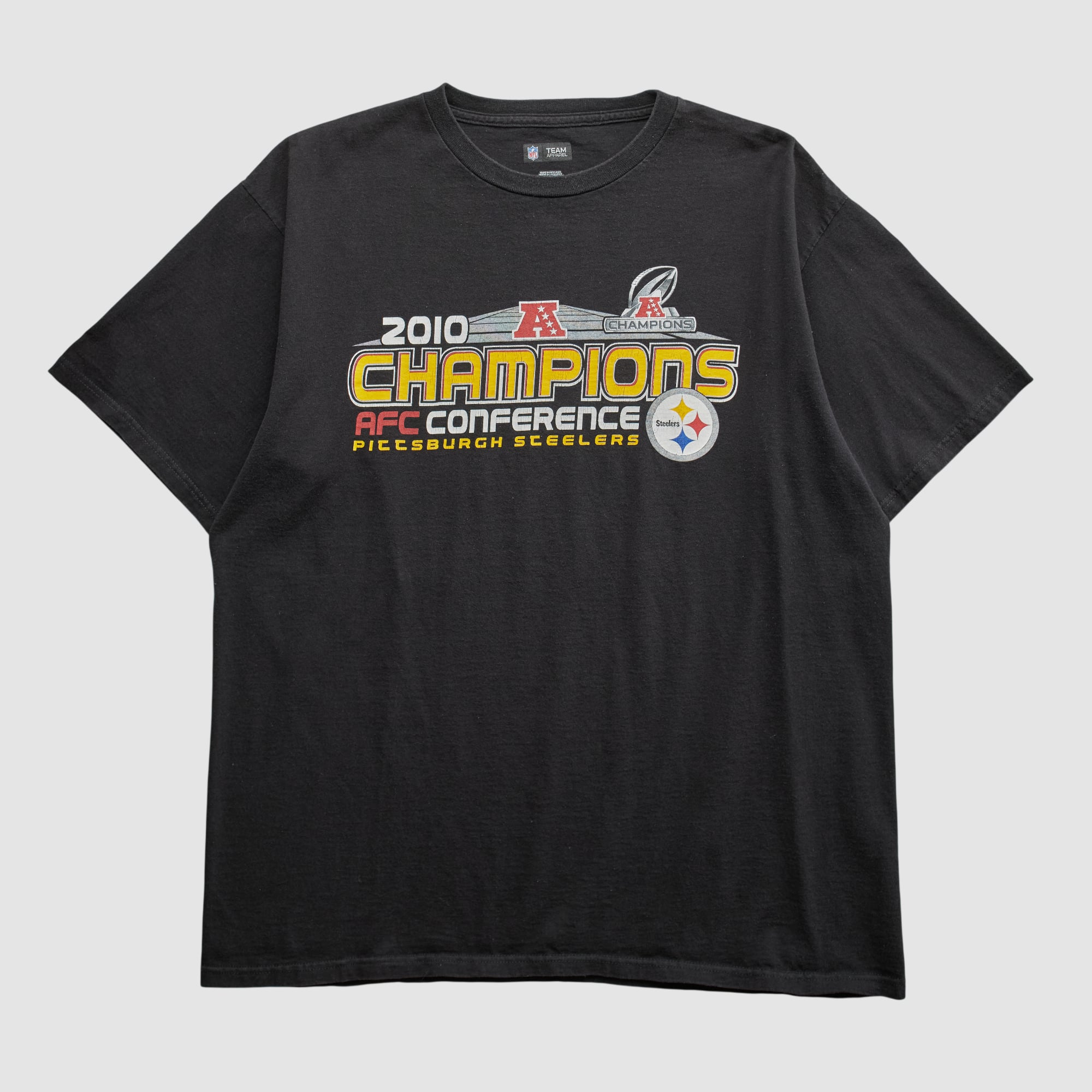 Pittsburgh Steelers NFL 2010 T-shirt - Black - L