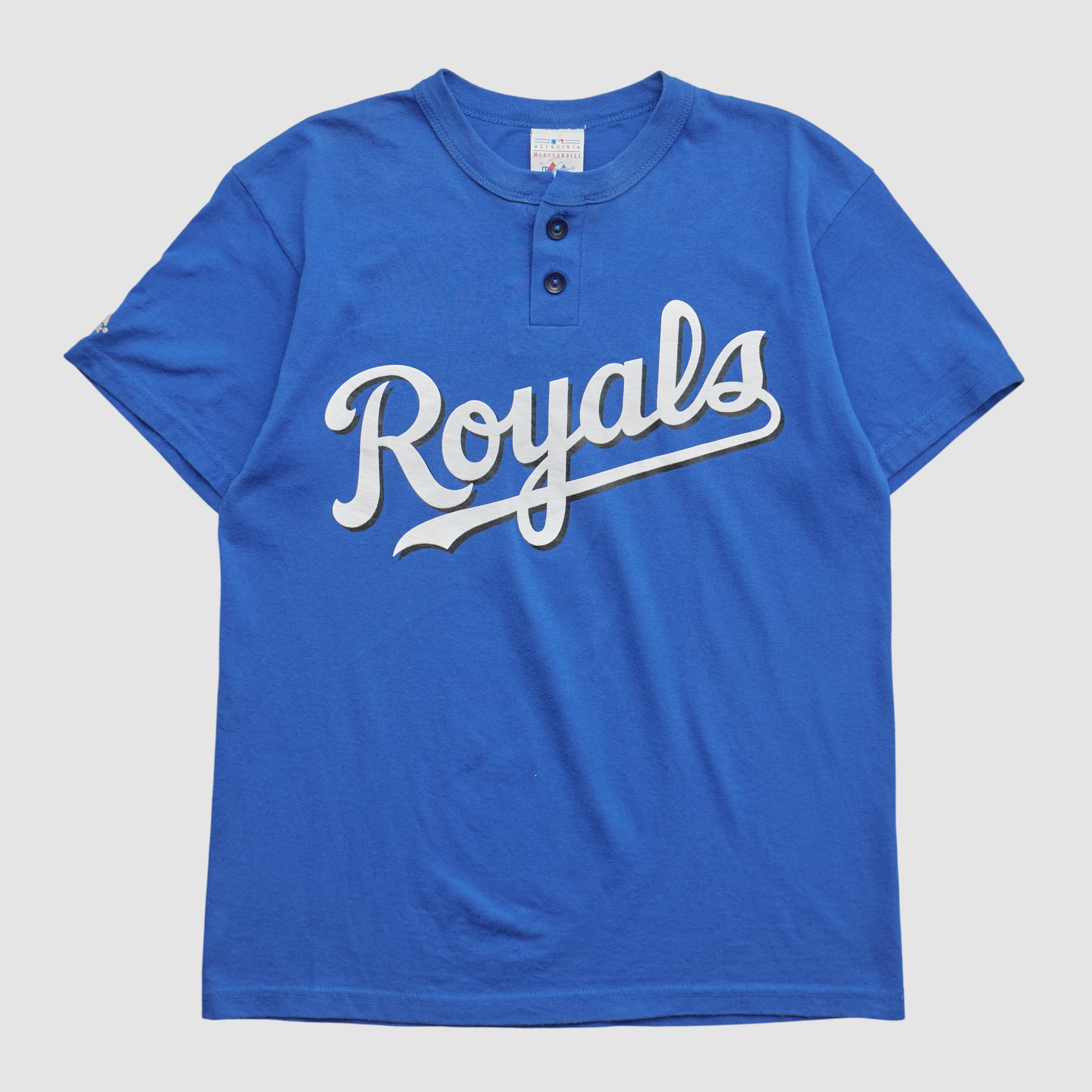 Kansas City Royals Majestic 2000s T-shirt - Blue - XS