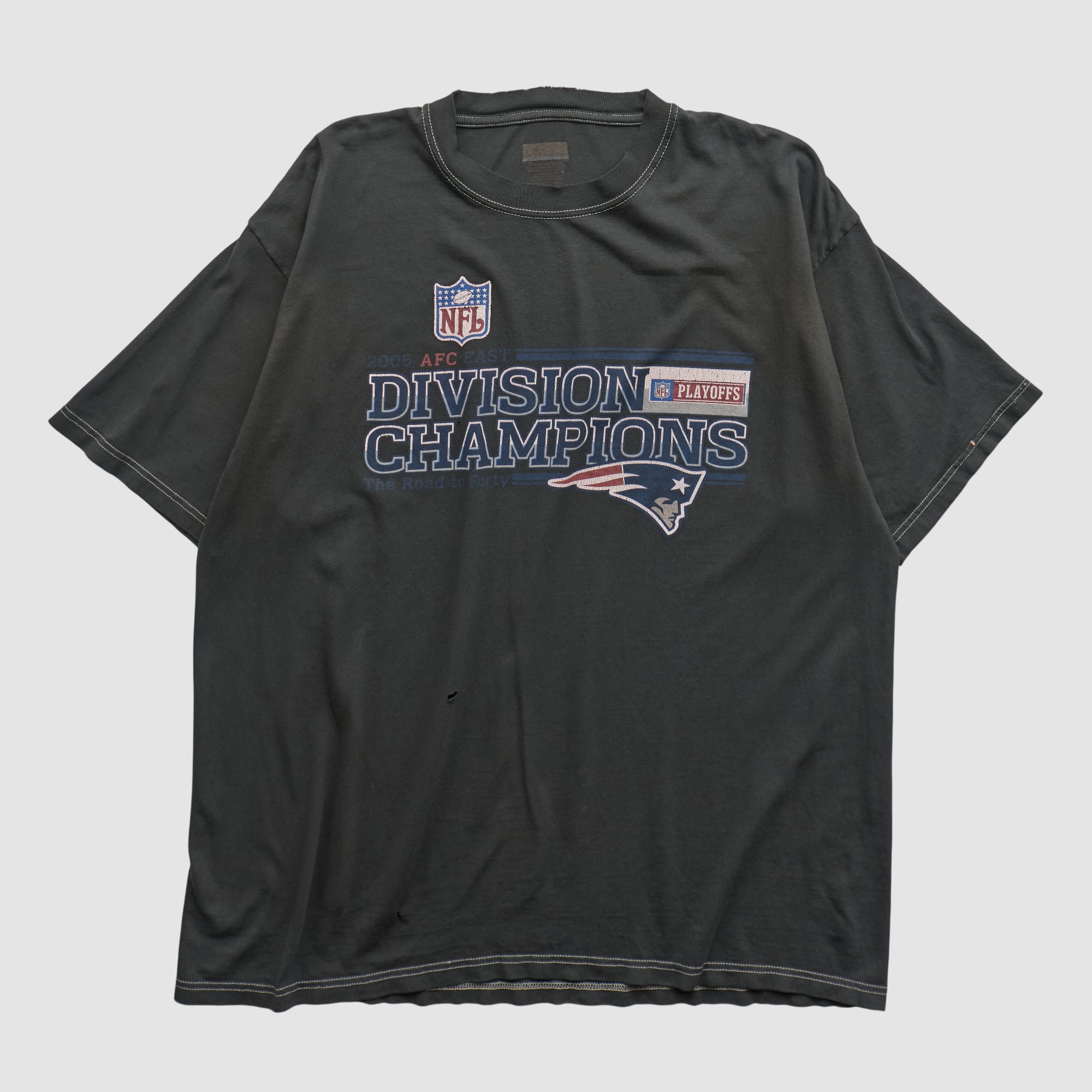 New England Patriots 2005 T-shirt - Black - XL
