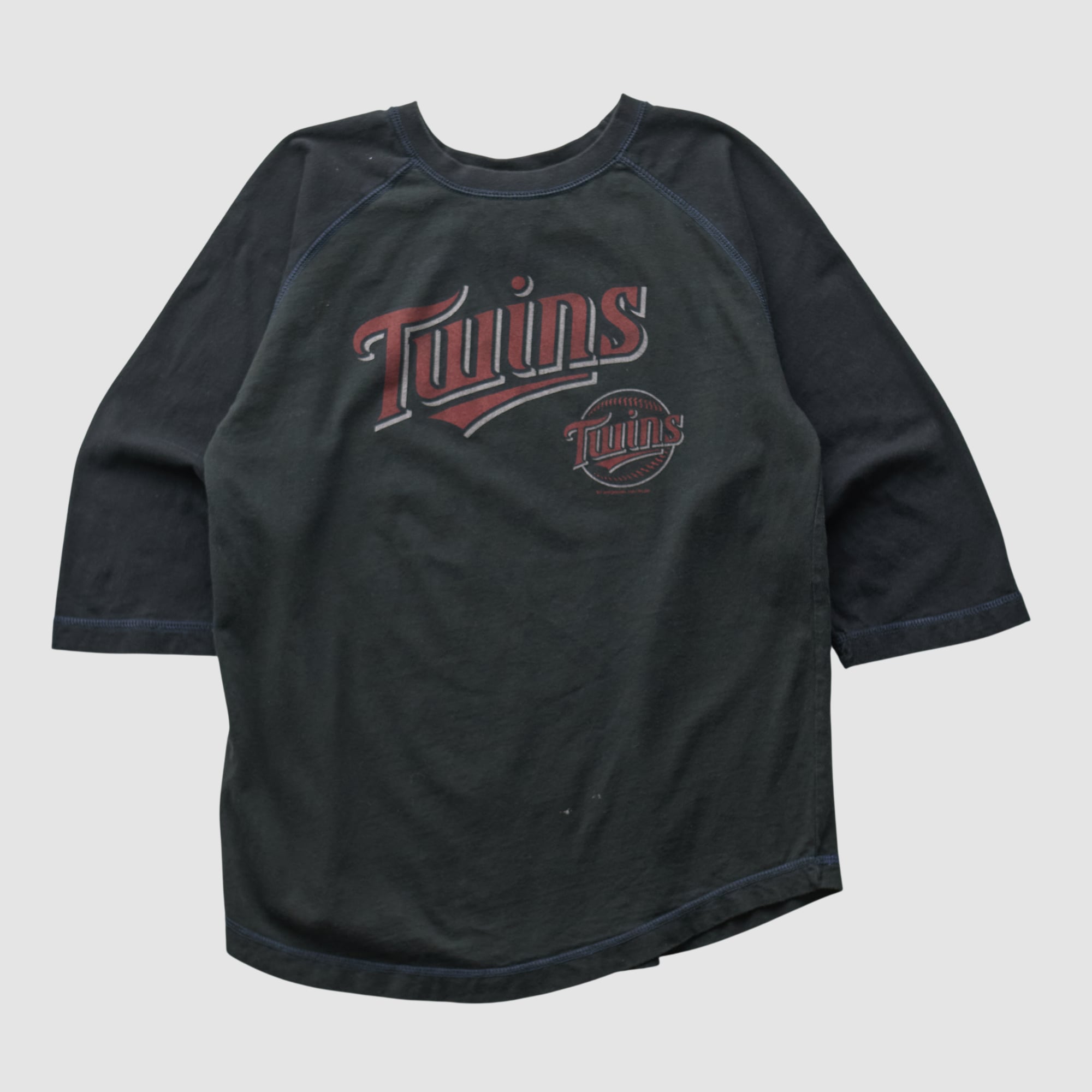Minnesota Twins Genuine Merchandise 2000s T-shirt - Black - S