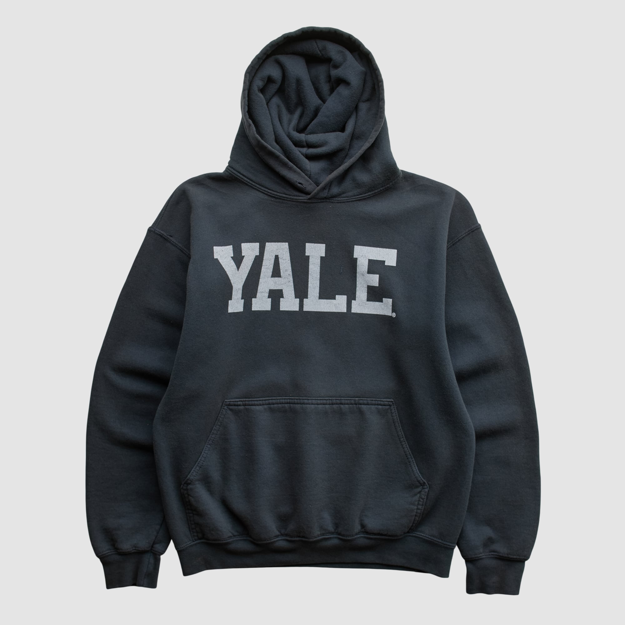 Yale Bulldogs Gildan 2010s Hooded Pullover Sweatshirt - Navy - XXS