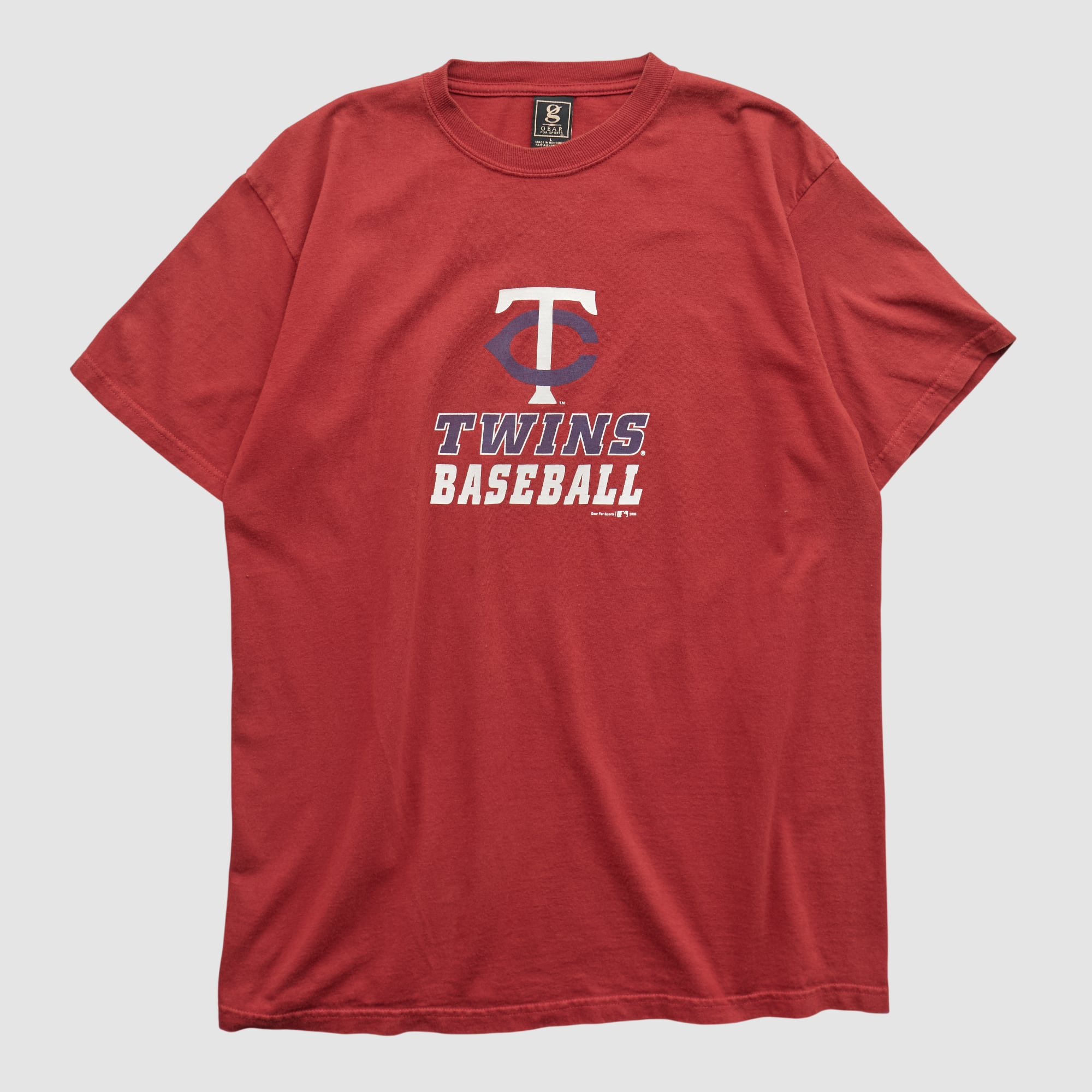 Minnesota Twins Gear For Sports 2000s T-shirt - Red - M
