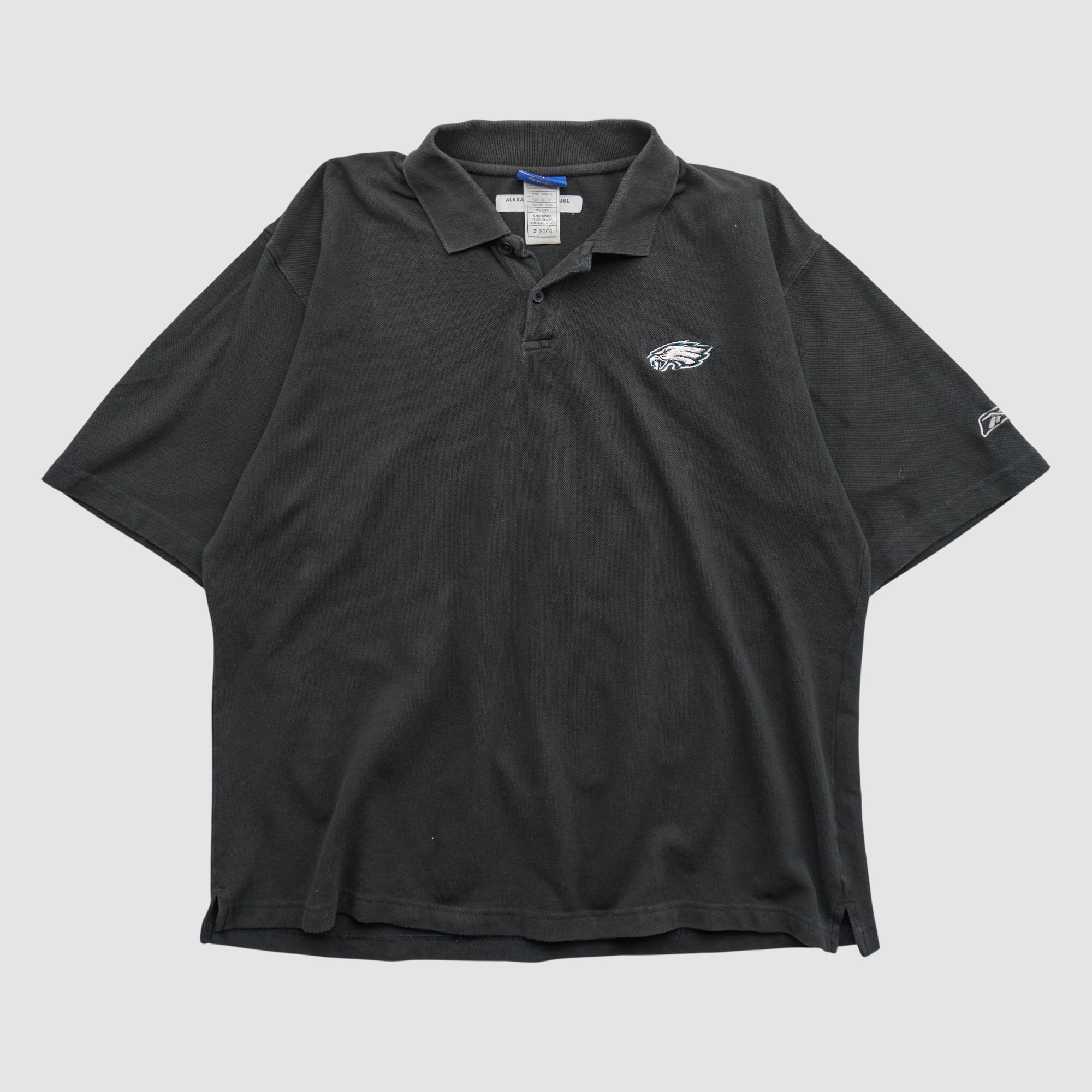Philadelphia Eagles Reebok 2000s Polo - Black - M