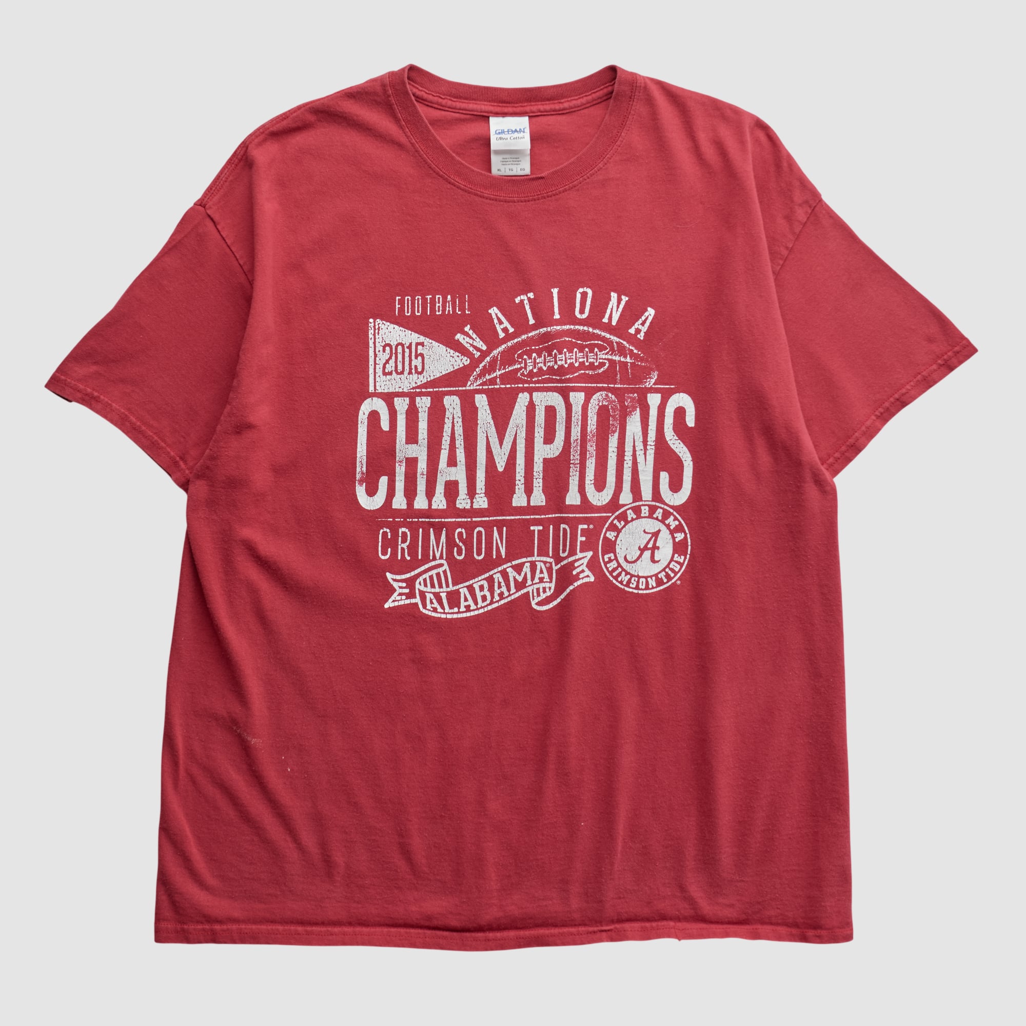 Alabama Crimson Tide Gildan 2015 T-shirt - Red - M