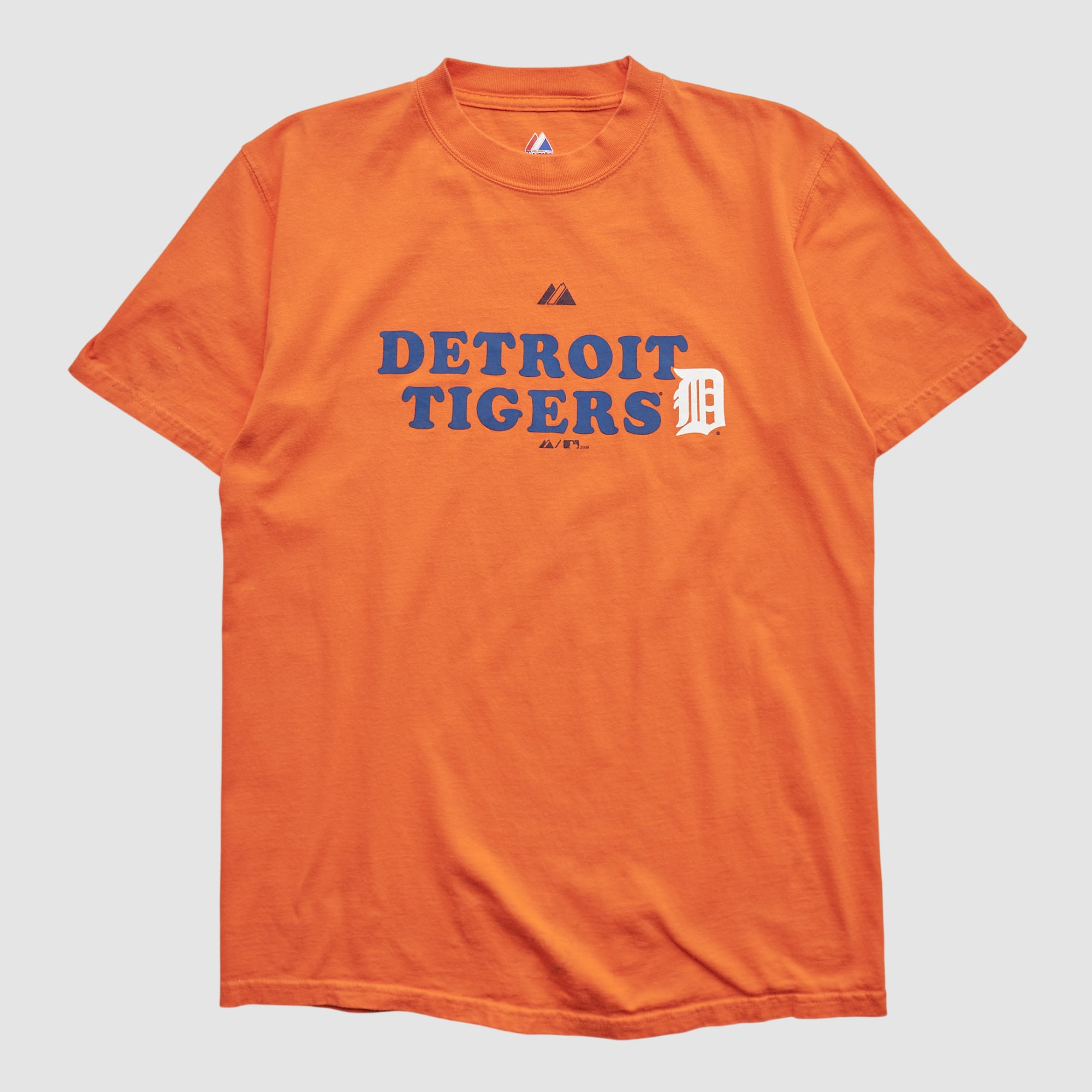 Detroit Tigers Majestic 2000s T-shirt - Orange - M