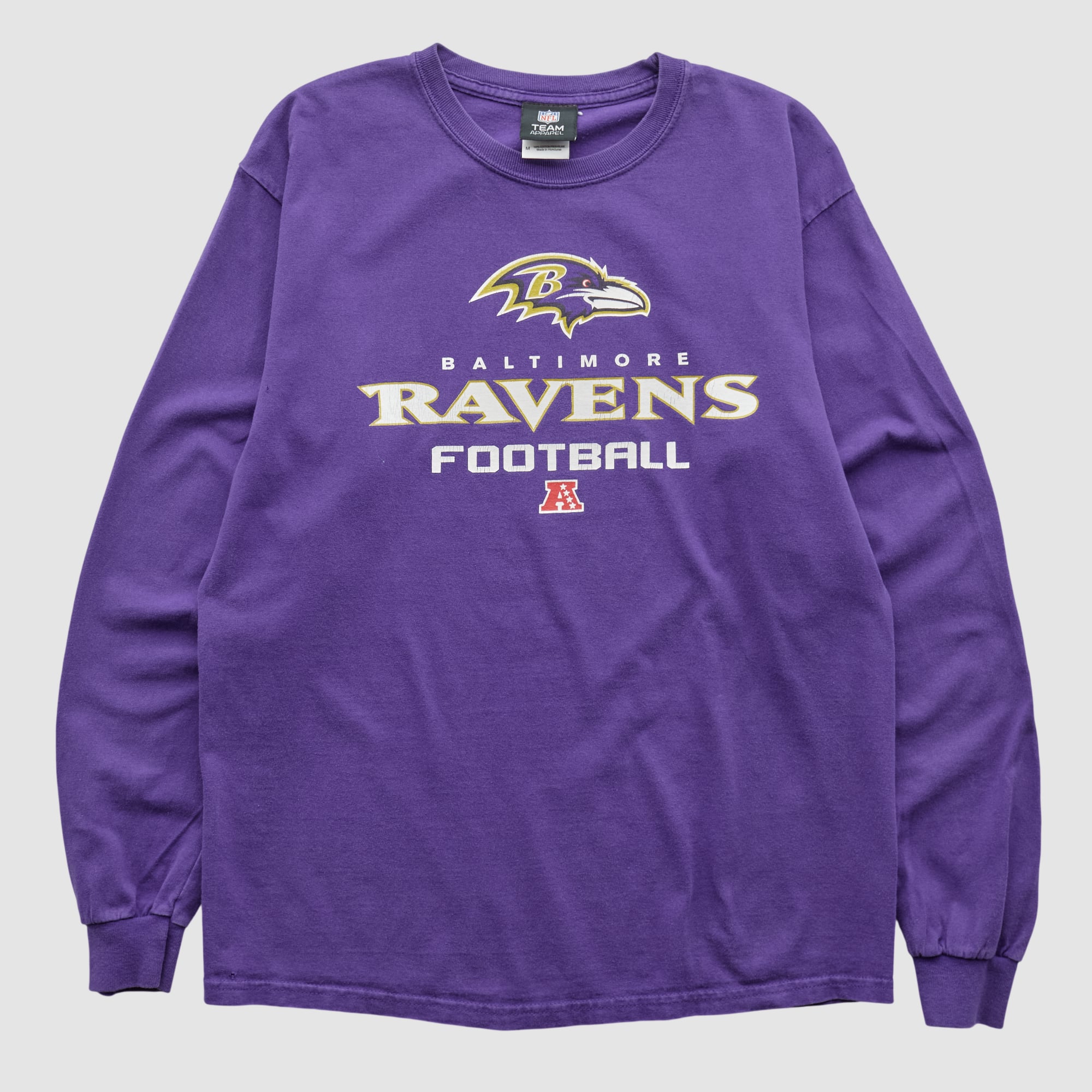 Baltimore Ravens NFL 2010s Long Sleeve T-shirt - Purple - M