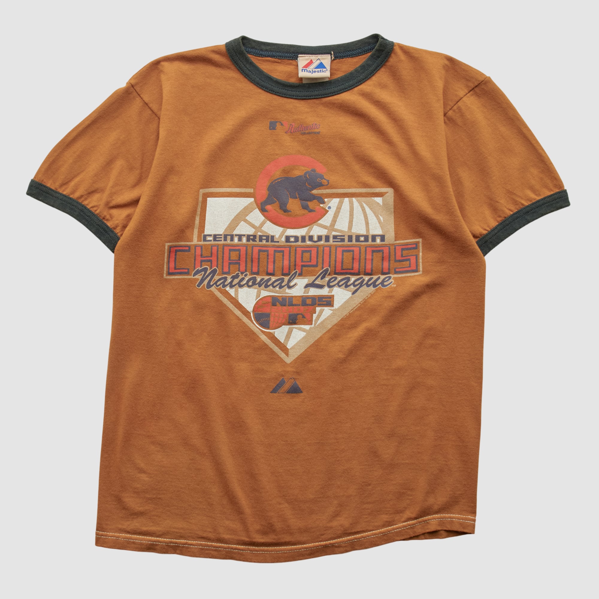 Chicago Cubs Majestic 2005 T-shirt - Orange - XS
