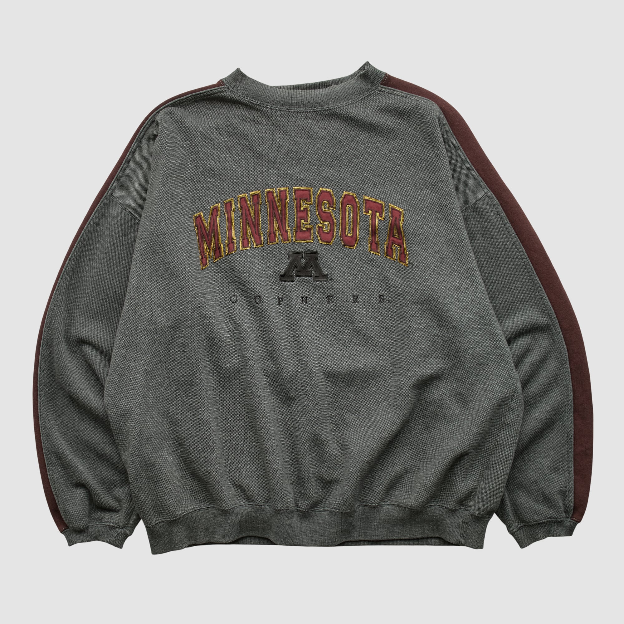 Minnesota Golden Gophers Varsity Classics 2000s Pullover Sweatshirt - Dark Heather Gray - XL