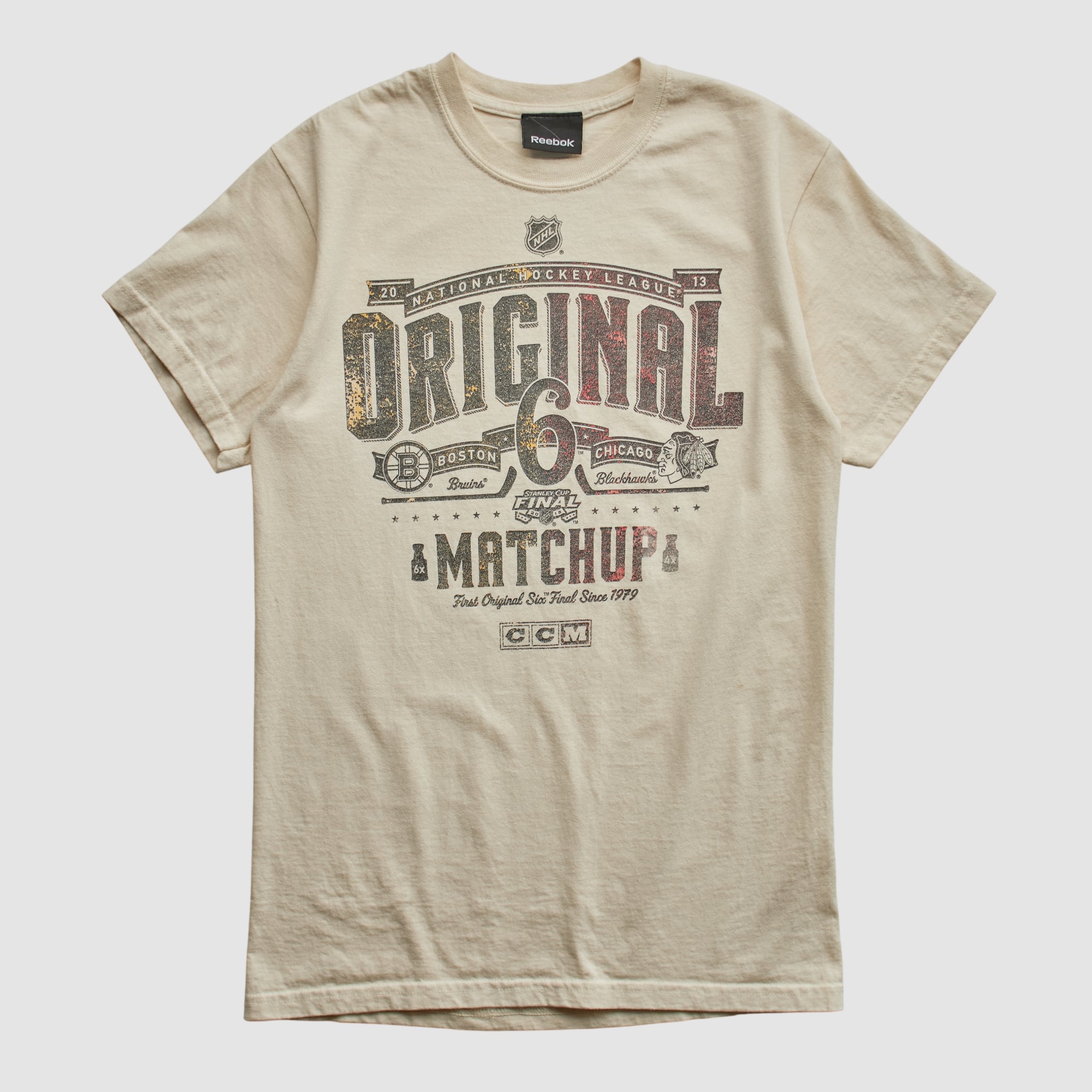 Stanley Cup Final Reebok 2013 T-shirt - Beige - Yth L