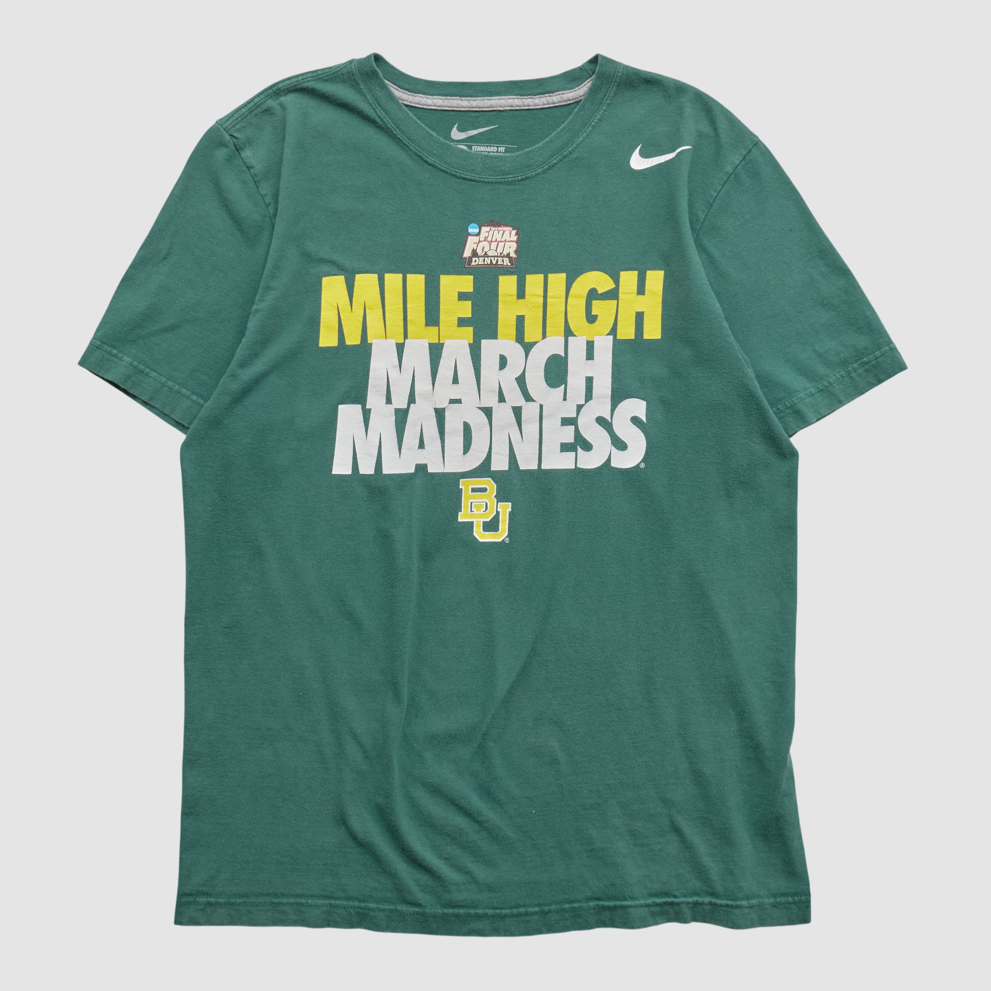 Baylor Bears Nike 2010s T-shirt - Green - S