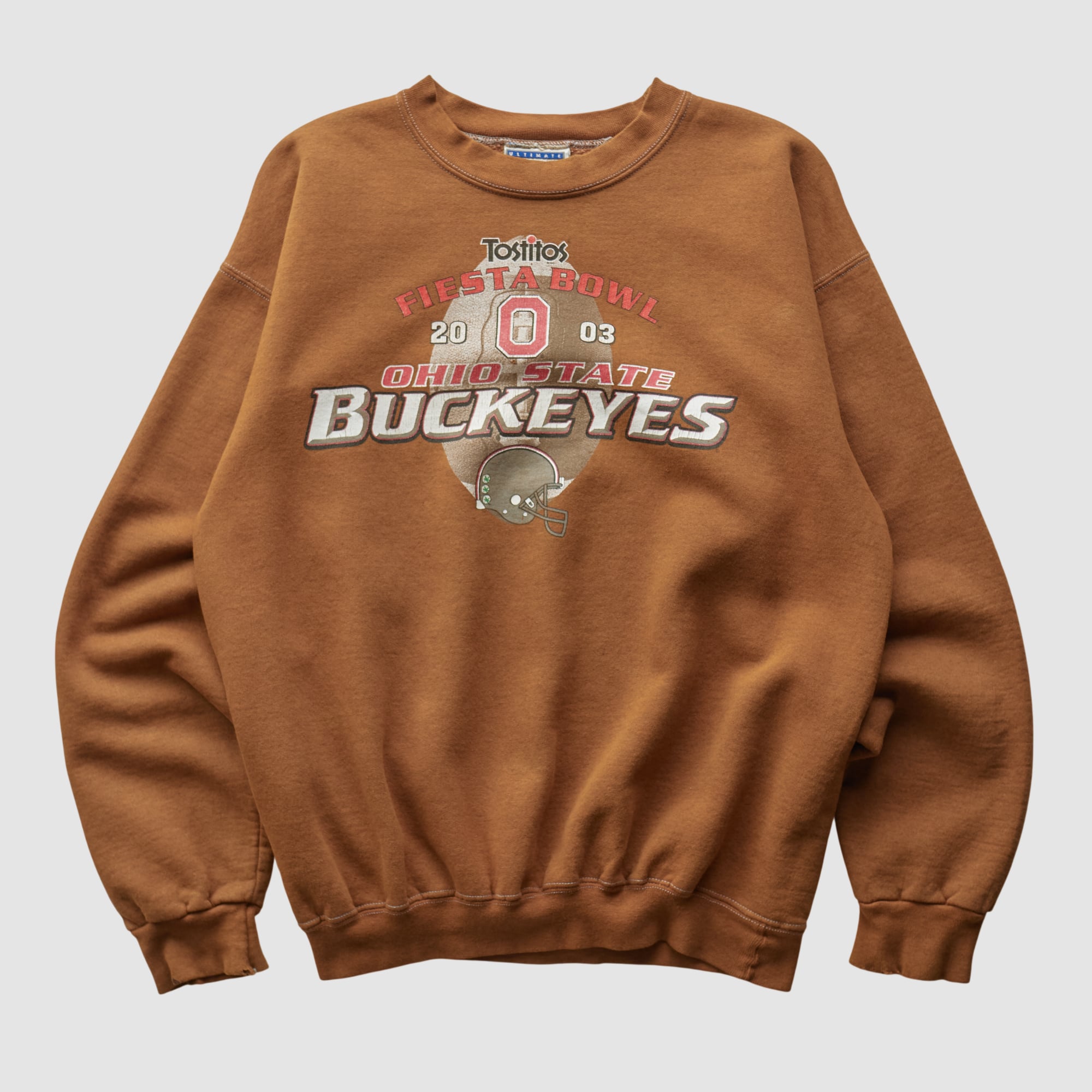 Ohio State Buckeyes Hanes 2003 Pullover Sweatshirt - Clay - S