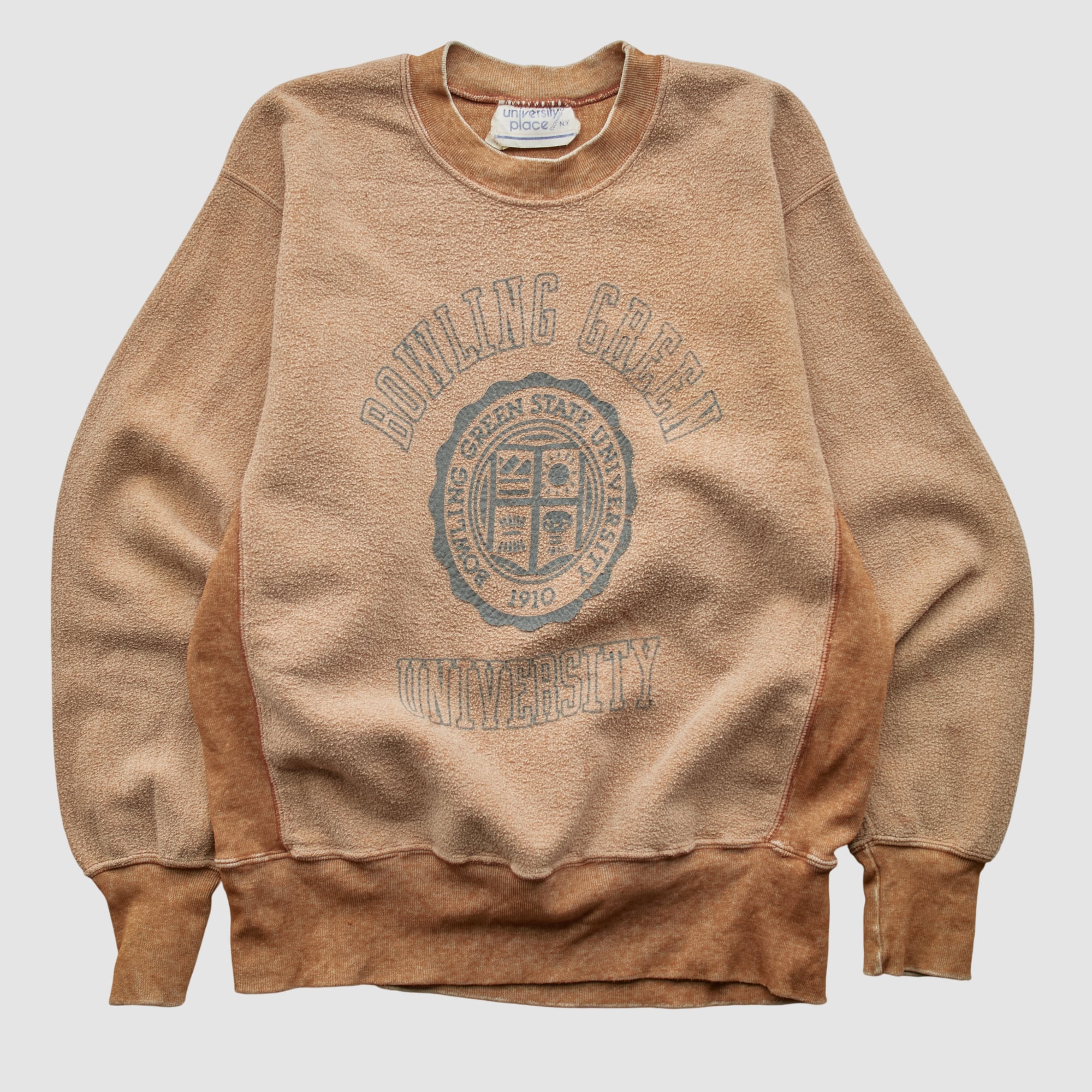 Bowling Green St. Falcons University Place 90s Pullover Sweatshirt - Tan - S