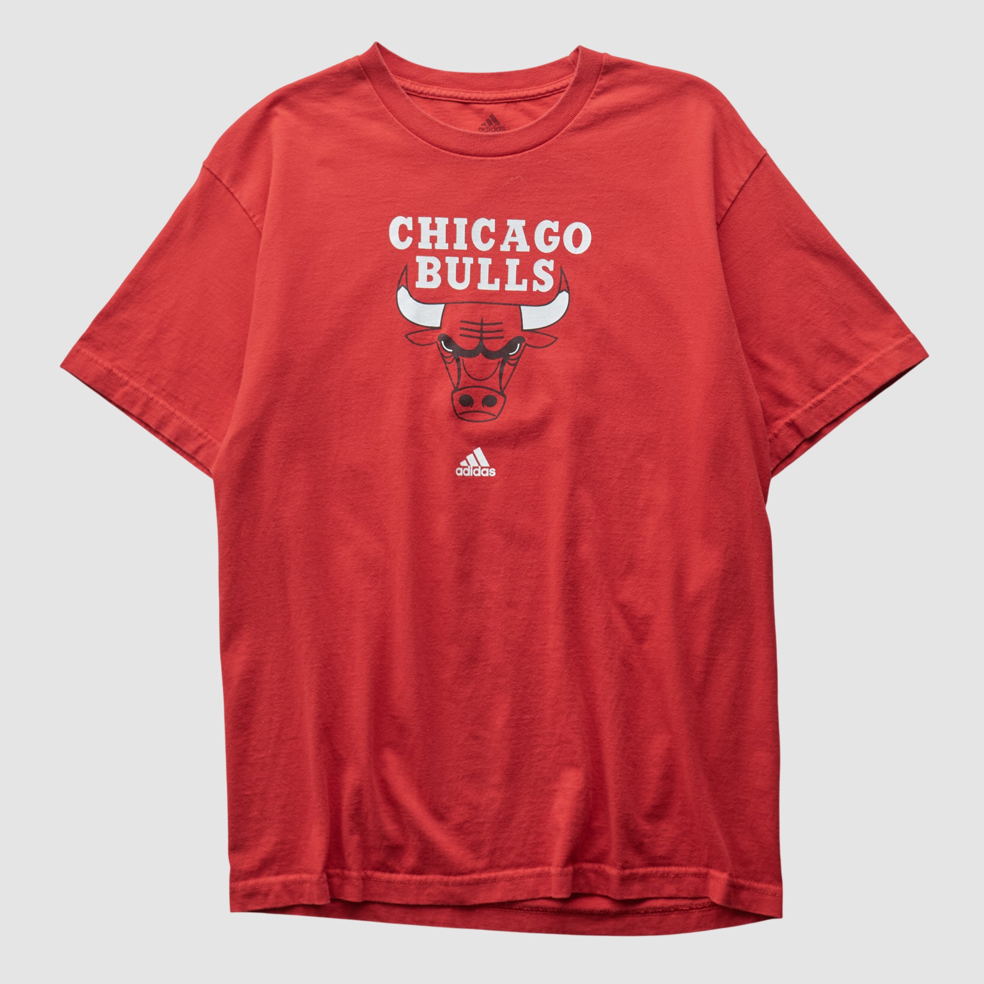 Chicago Bulls Adidas 2010s T-shirt - Red - M