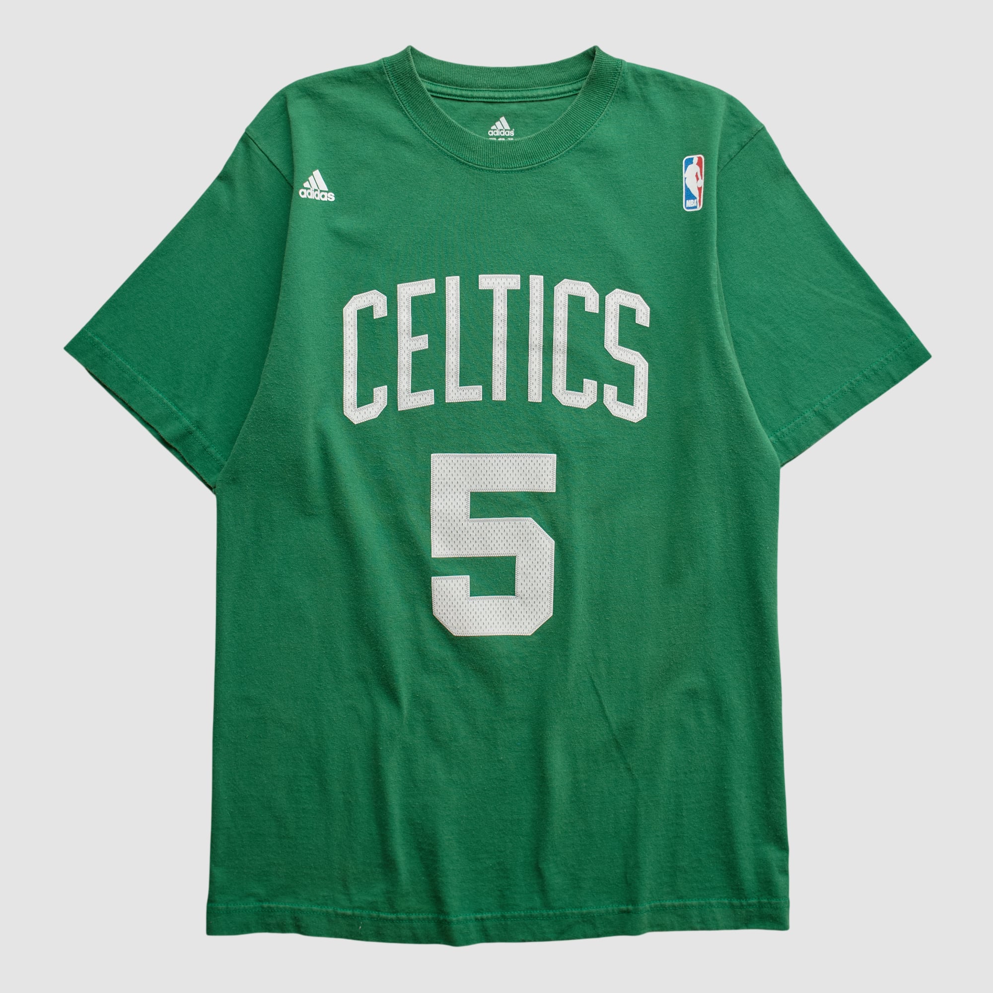 Boston Celtics Adidas 2010s T-shirt - Green - Yth XL