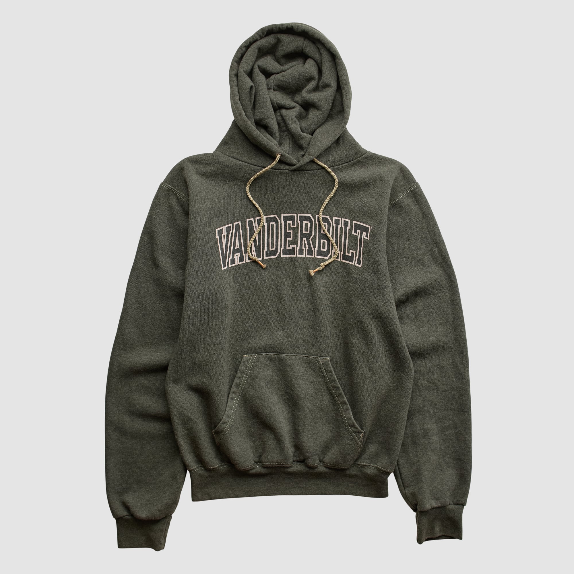 Vanderbilt Commodores Champion 2000s Hooded Pullover Sweatshirt - Charcoal - XXS