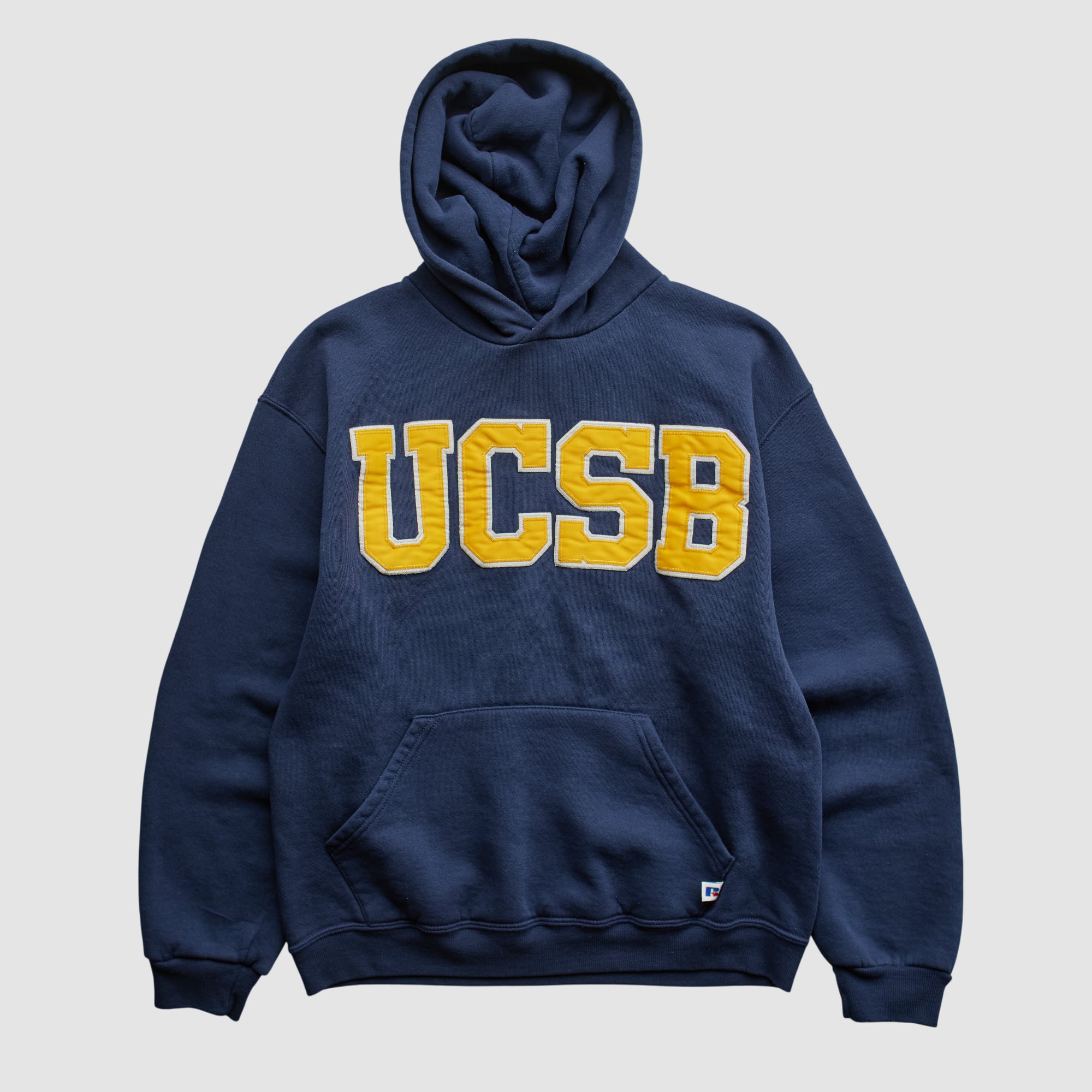UC Santa Barbara Gauchos Russell 2000s Hooded Pullover Sweatshirt - Navy - XXS