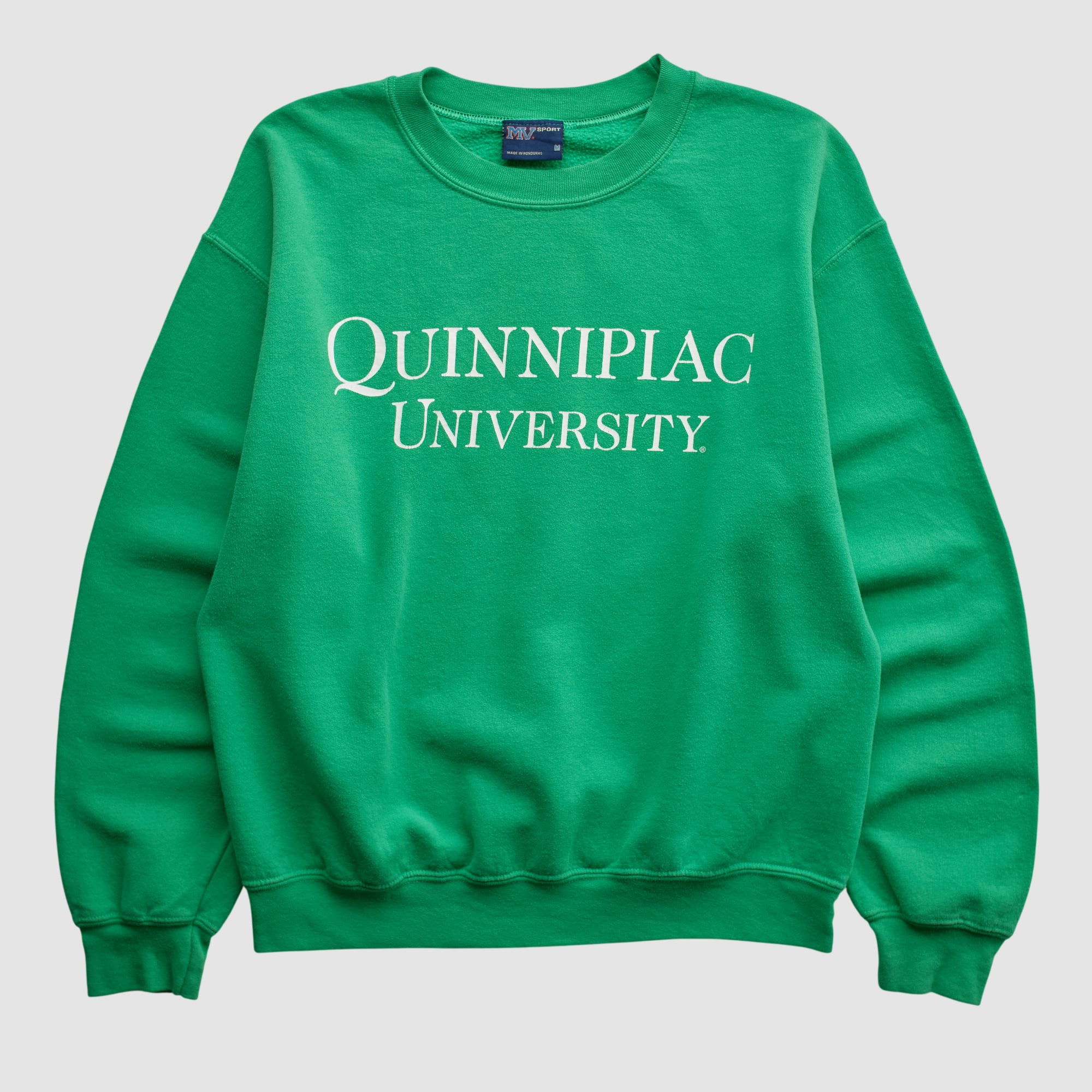 Quinnipiac Bobcats MV Sport 2000s Pullover Sweatshirt - Green - S