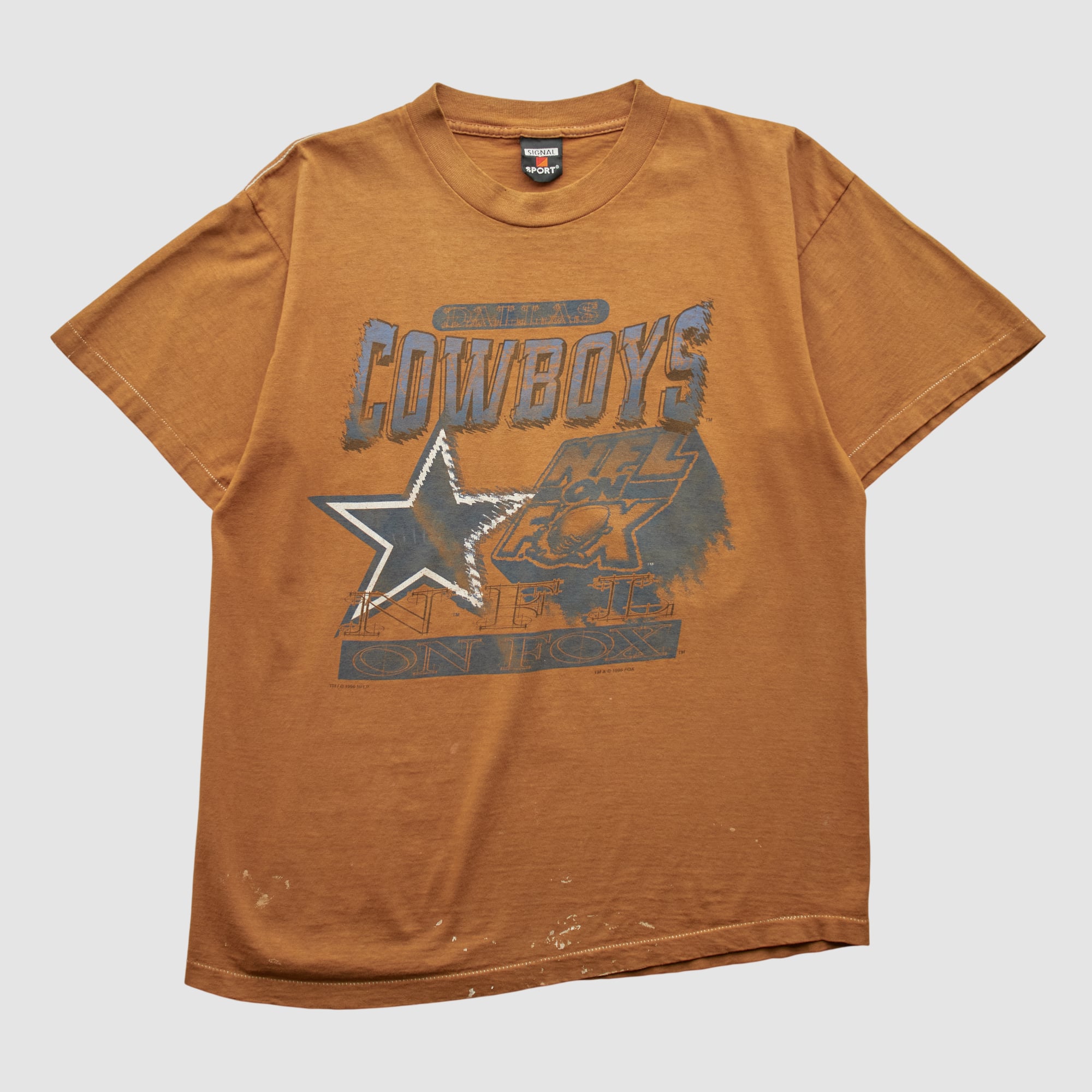 Dallas Cowboys Signal Sports 90s T-shirt - Clay - S