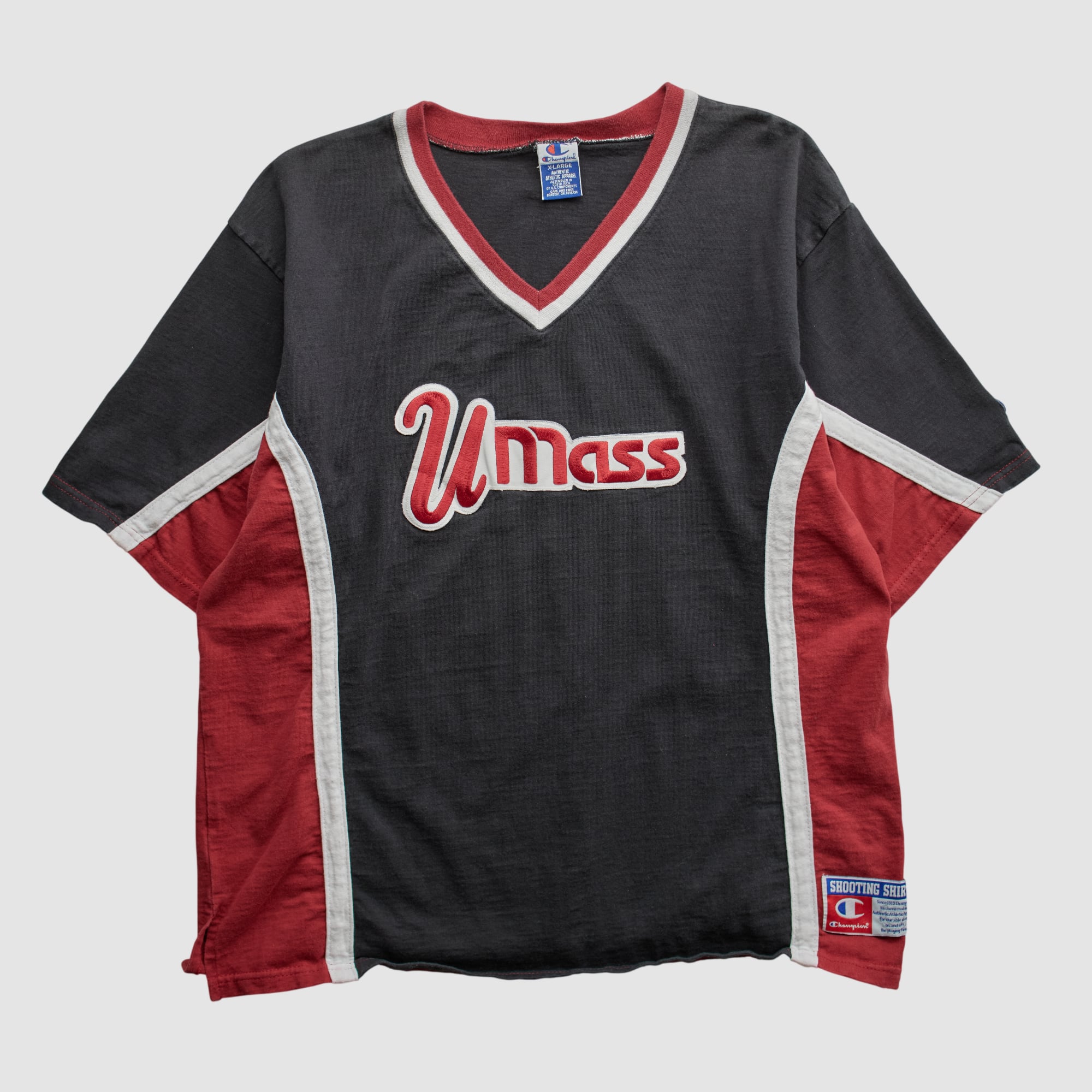 UMass Minutemen Champion 90s T-shirt - Black - 2XL