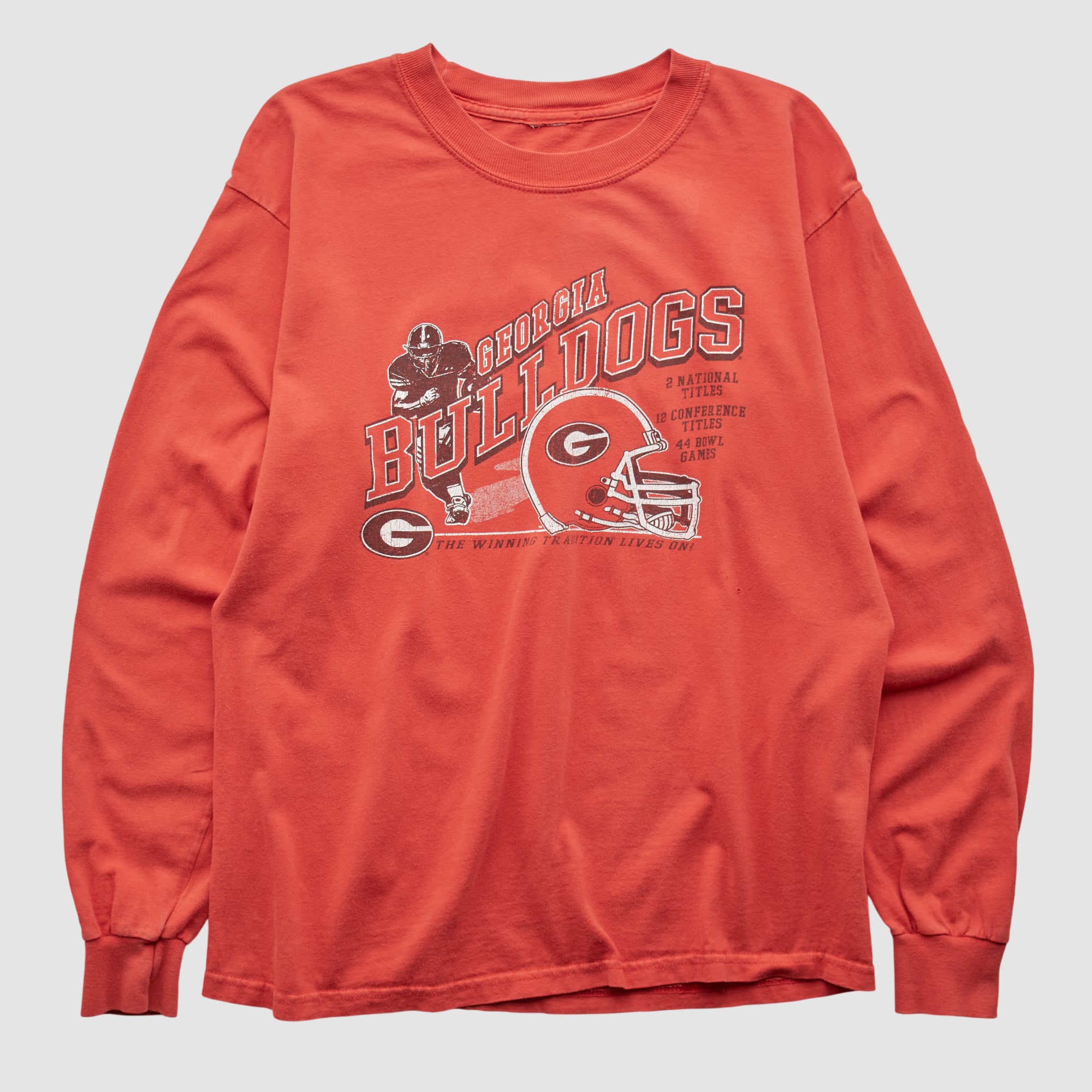 Georgia Bulldogs 2000s Long Sleeve T-shirt - Red - S