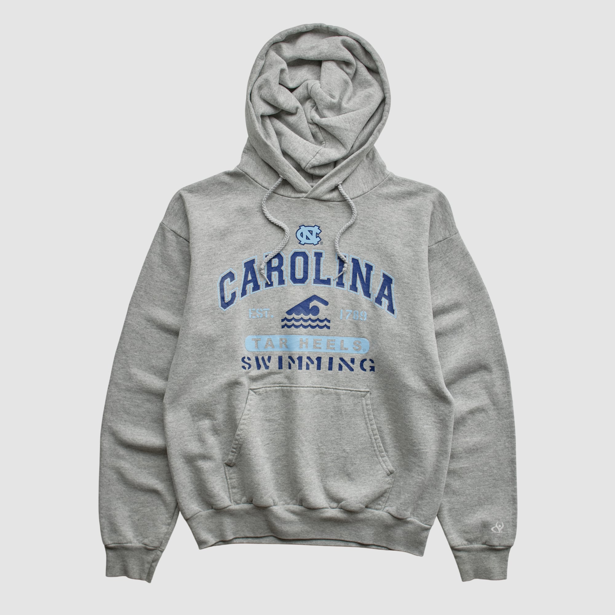 North Carolina Tar Heels Sportex 2010s Hooded Pullover Sweatshirt - Heather Gray - XS