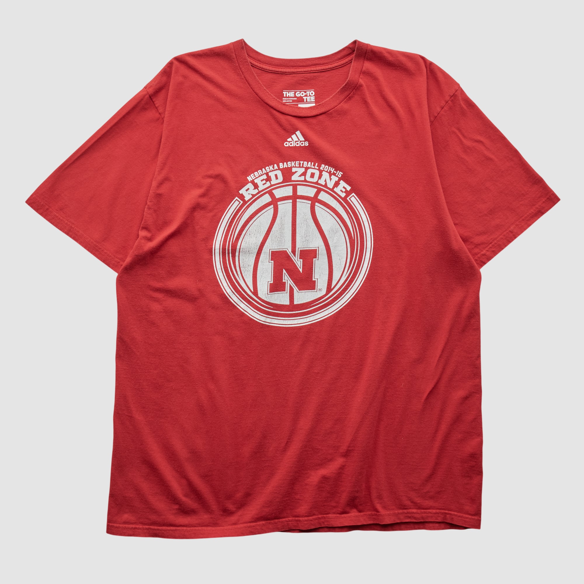 Nebraska Huskers Adidas 2010s T-shirt - Red - M