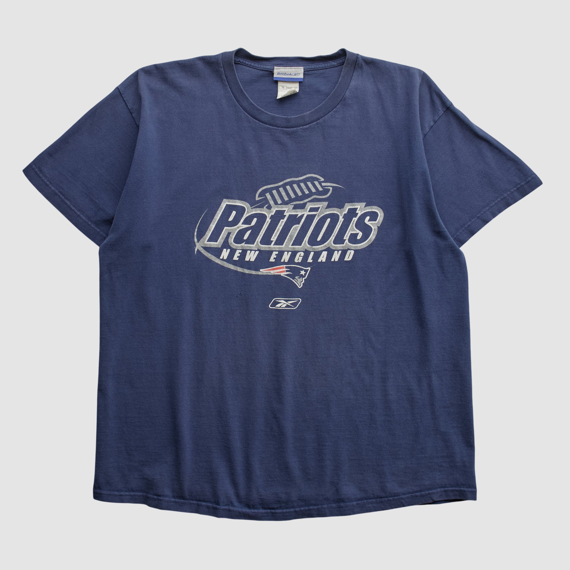 New England Patriots Reebok 2000s T-shirt - Navy - L