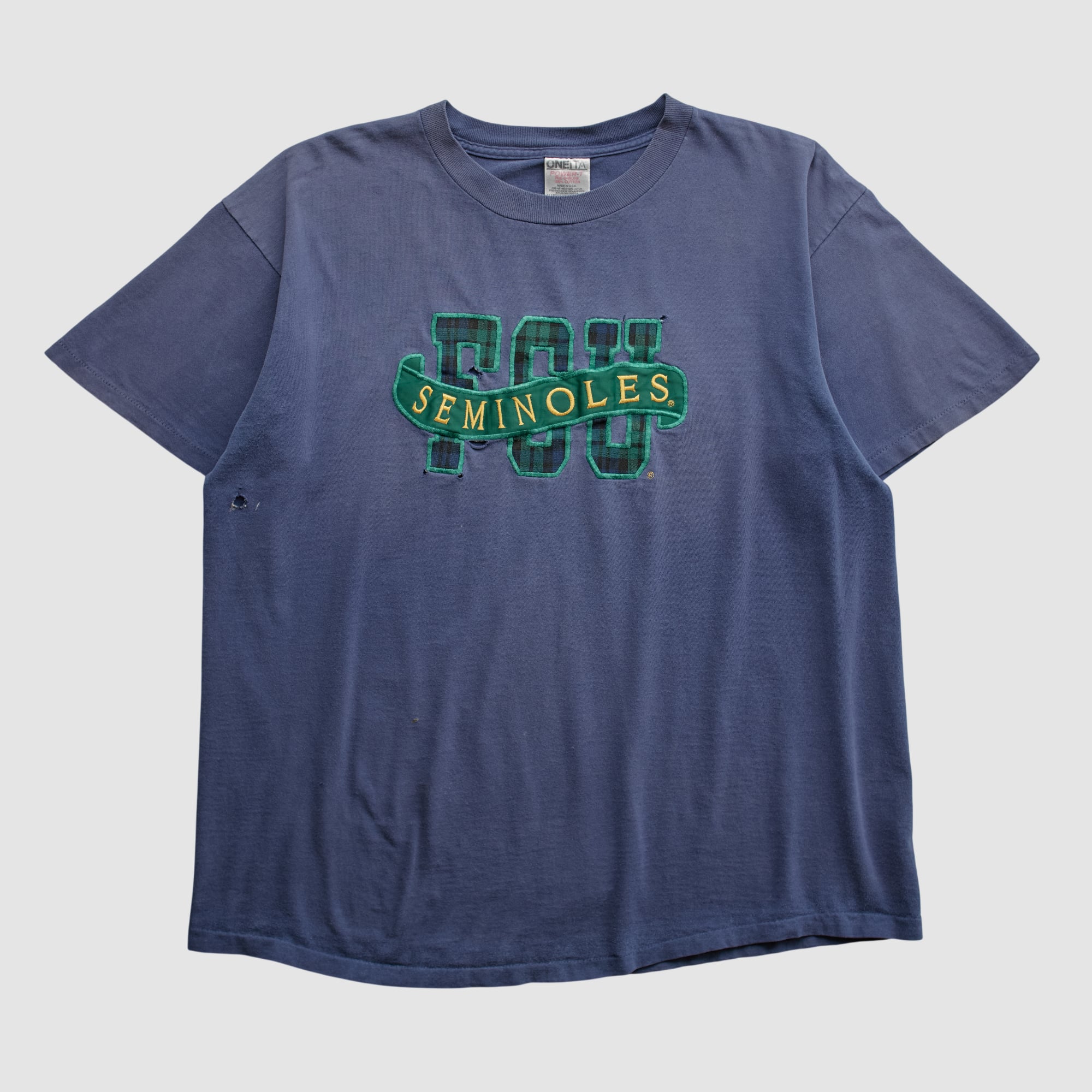 Florida State Seminoles Oneita 90s T-shirt - Blue - L