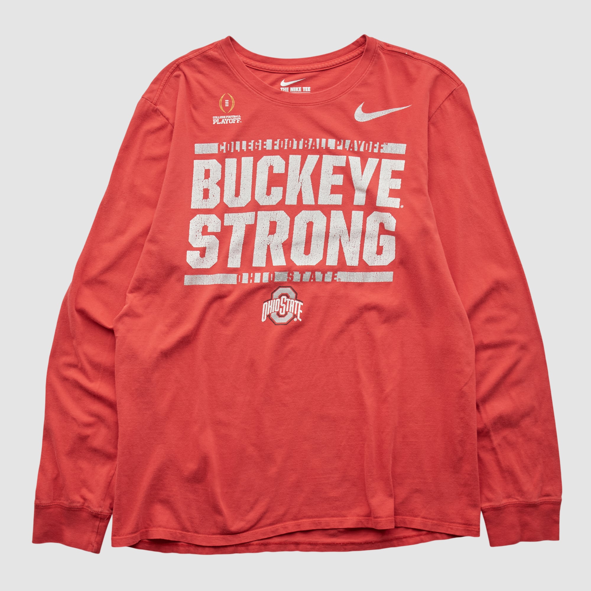 Ohio State Buckeyes Nike 2010s Long Sleeve T-shirt - Red - S