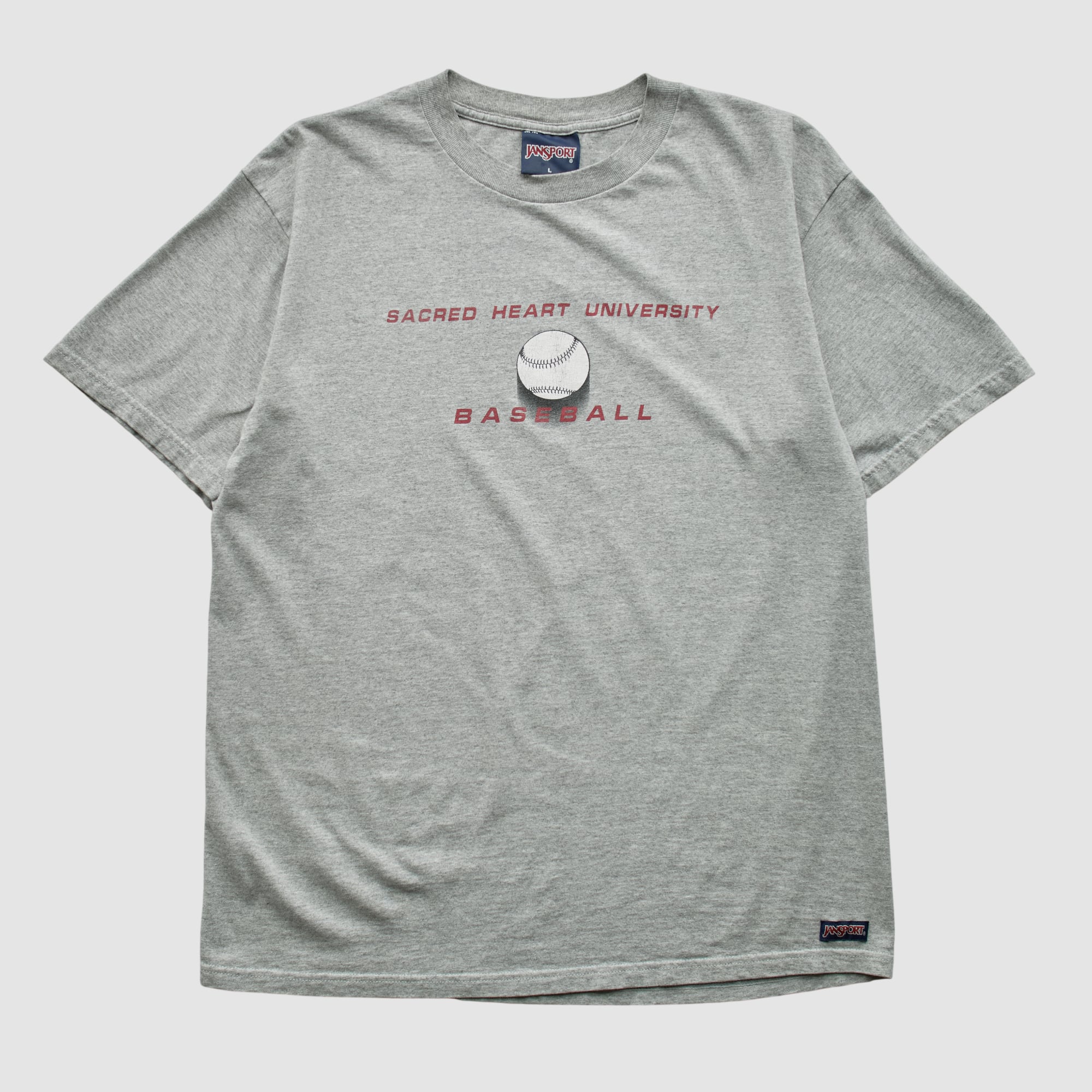 Sacred Heart Pioneers Jansport 2000s T-shirt - Heather Gray - M