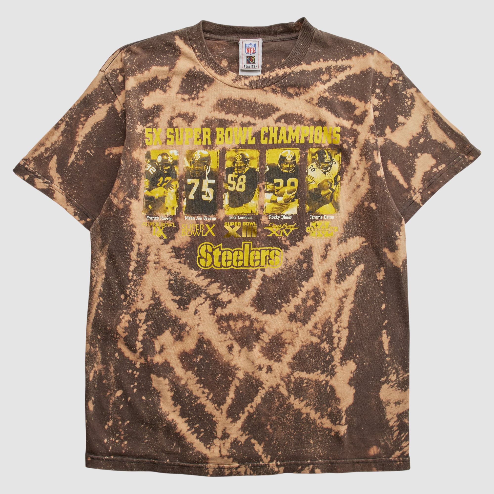 Pittsburgh Steelers NFL 2000s T-shirt - Brown - S