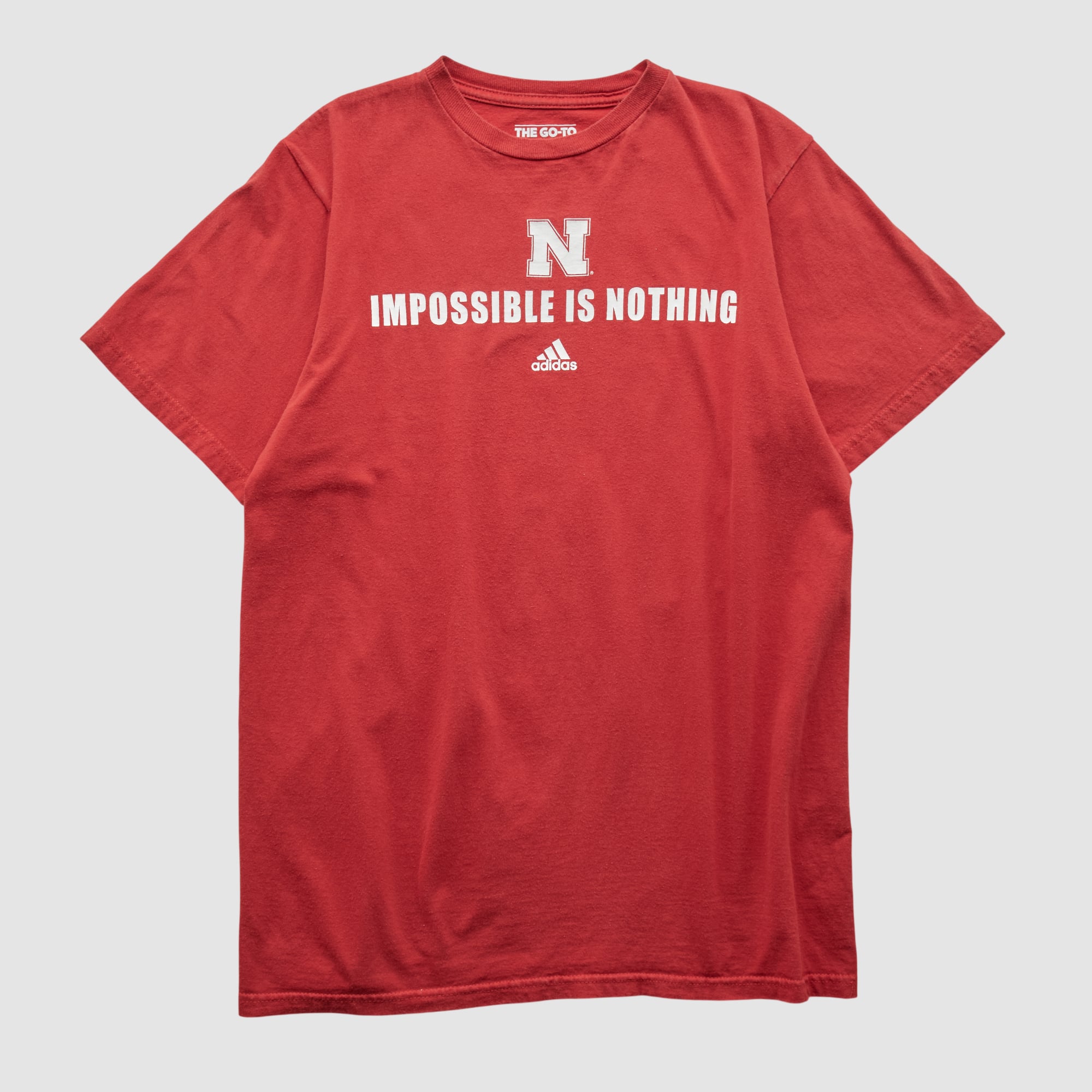 Nebraska Huskers Adidas 2010s T-shirt - Red - S