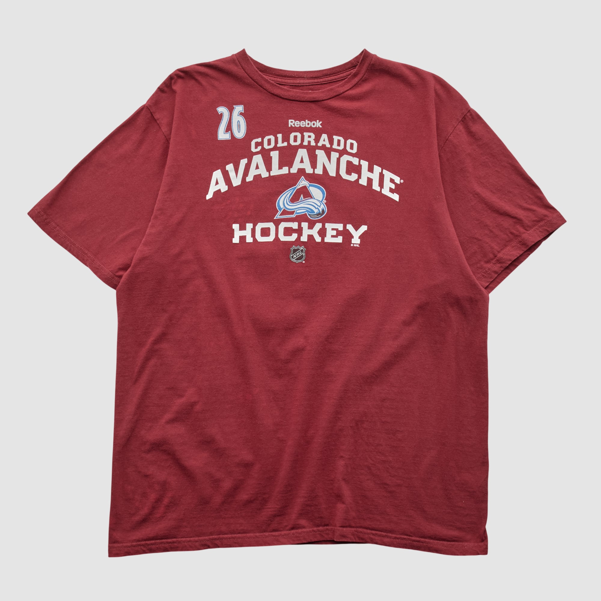 Colorado Avalanche Reebok 2010s T-shirt - Red - M