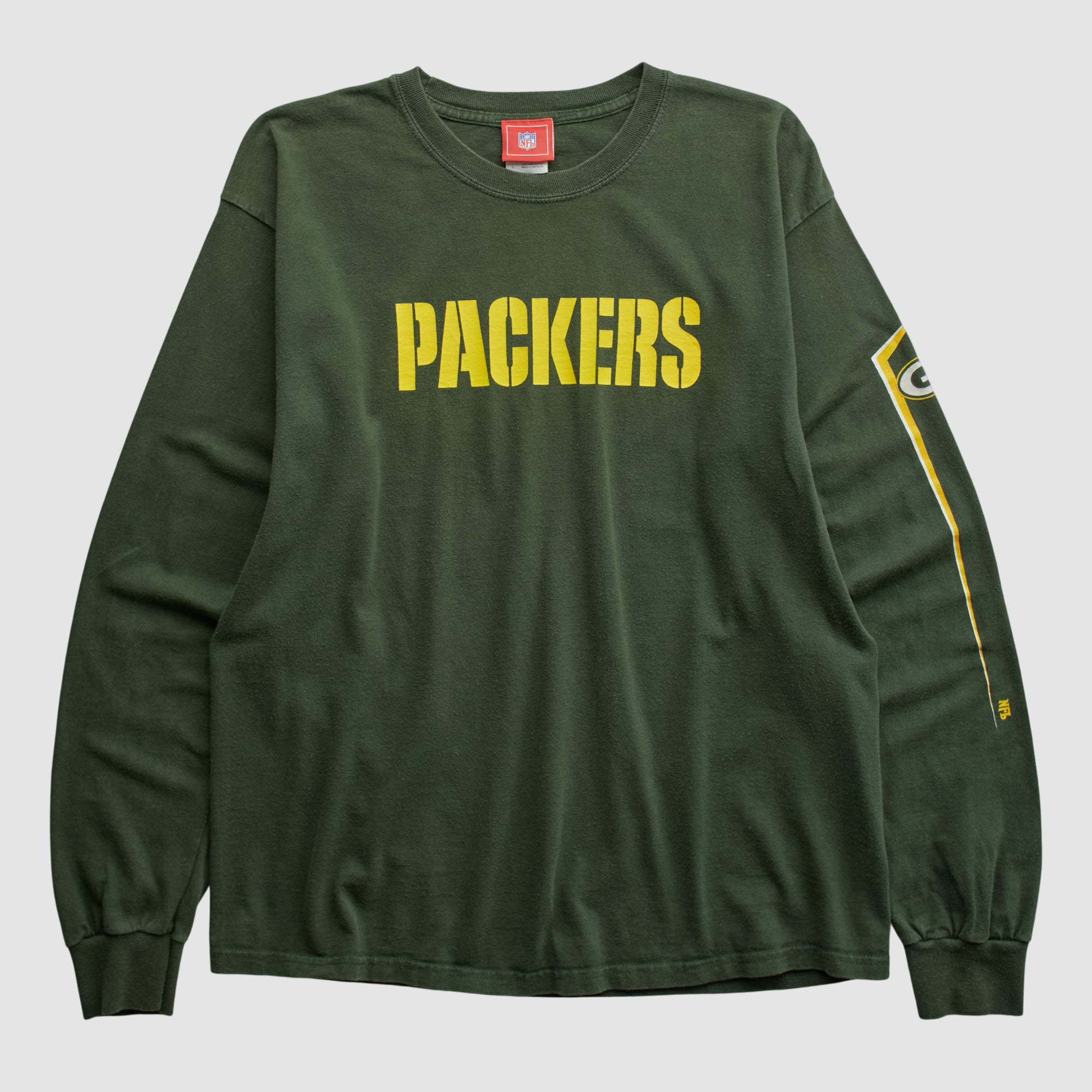 Green Bay Packers NFL 2000s Long Sleeve T-shirt - Green - M